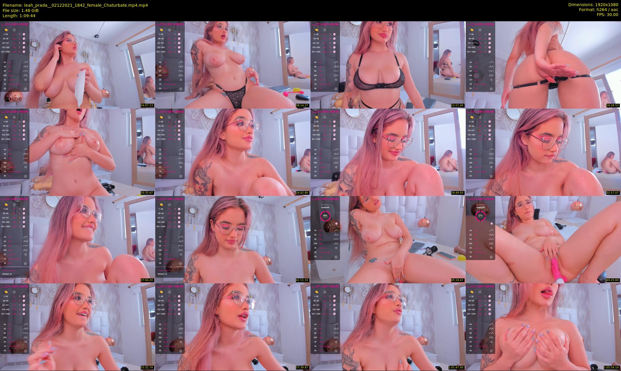 leah_prada_ — 70 minute Chaturbate female cam show recording, 1080p, Dec 2, 2021