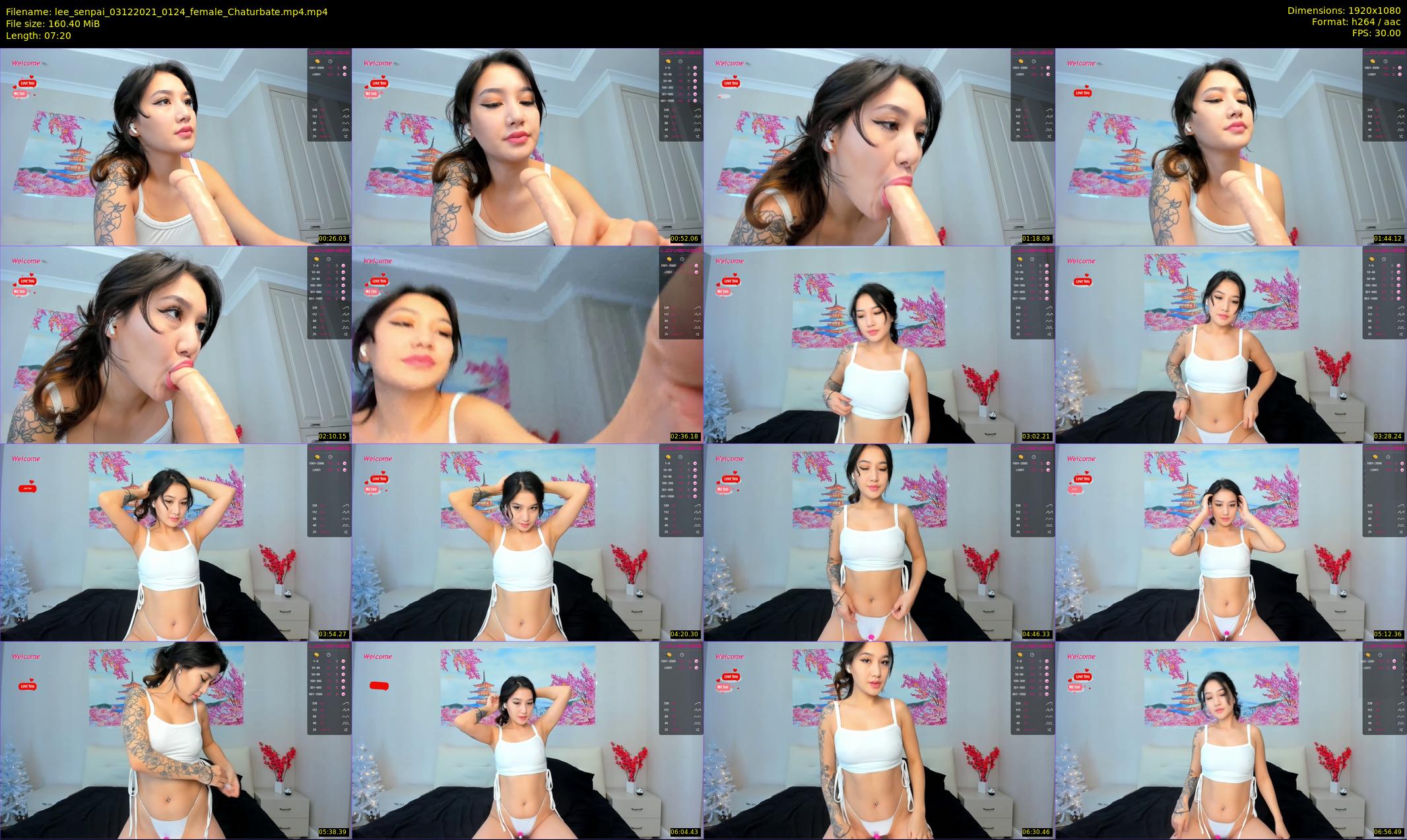 lee_senpai — 8 minute Chaturbate female cam show recording, 1080p, Dec 3, 2021