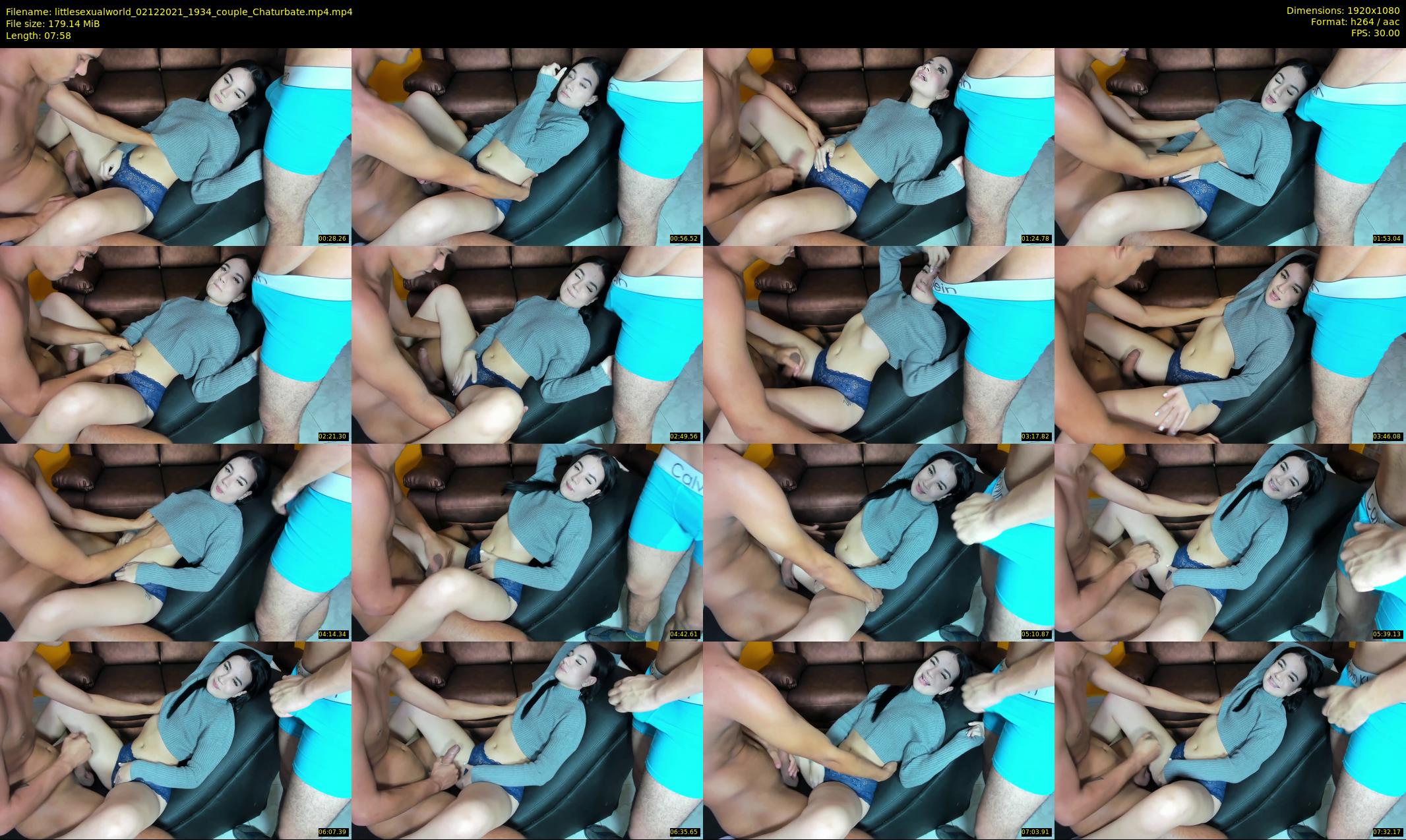 littlesexualworld — 8 minute Chaturbate couple cam show recording, 1080p, Dec 2, 2021