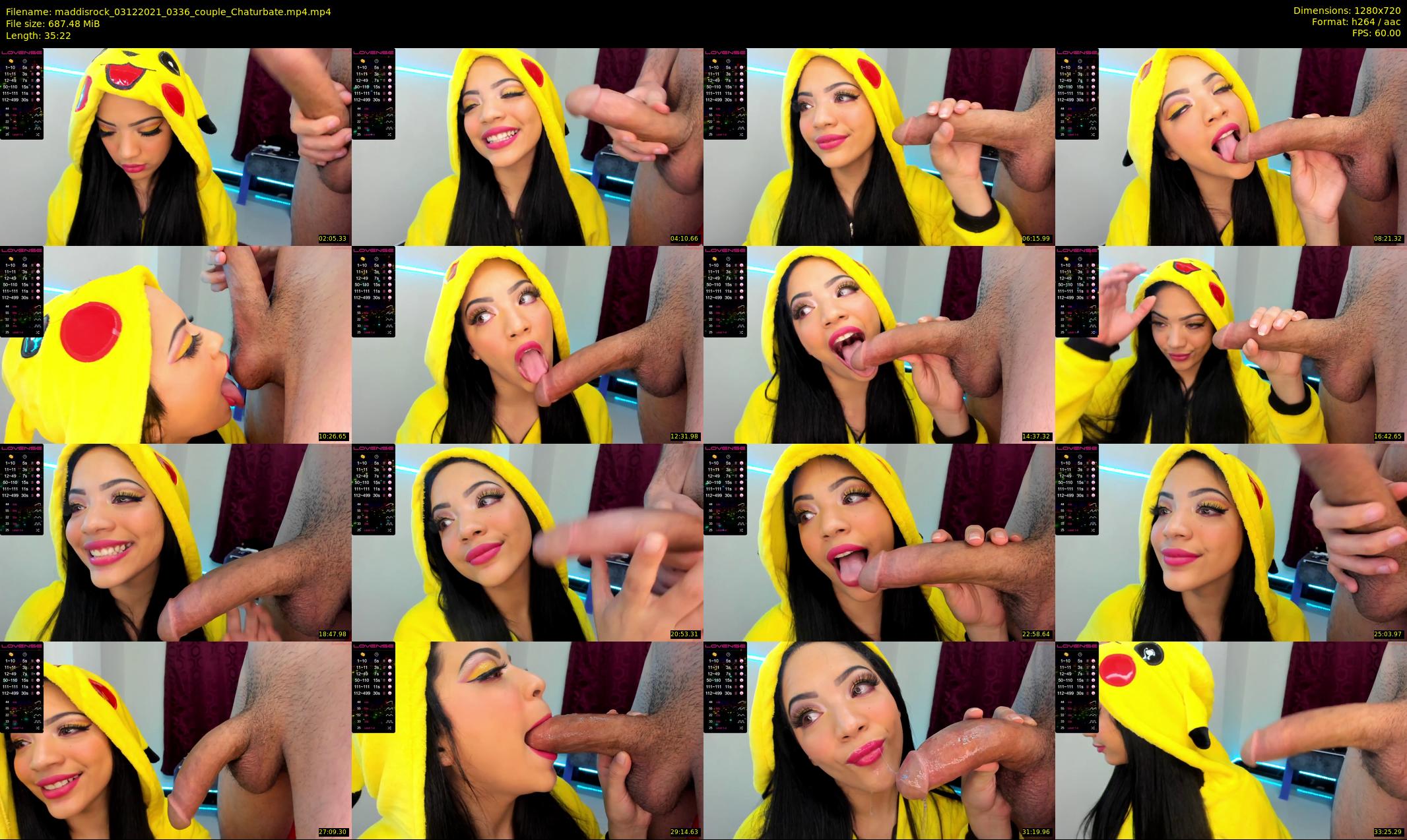 maddisrock — 36 minute Chaturbate couple cam show recording, 720p, Dec 3, 2021