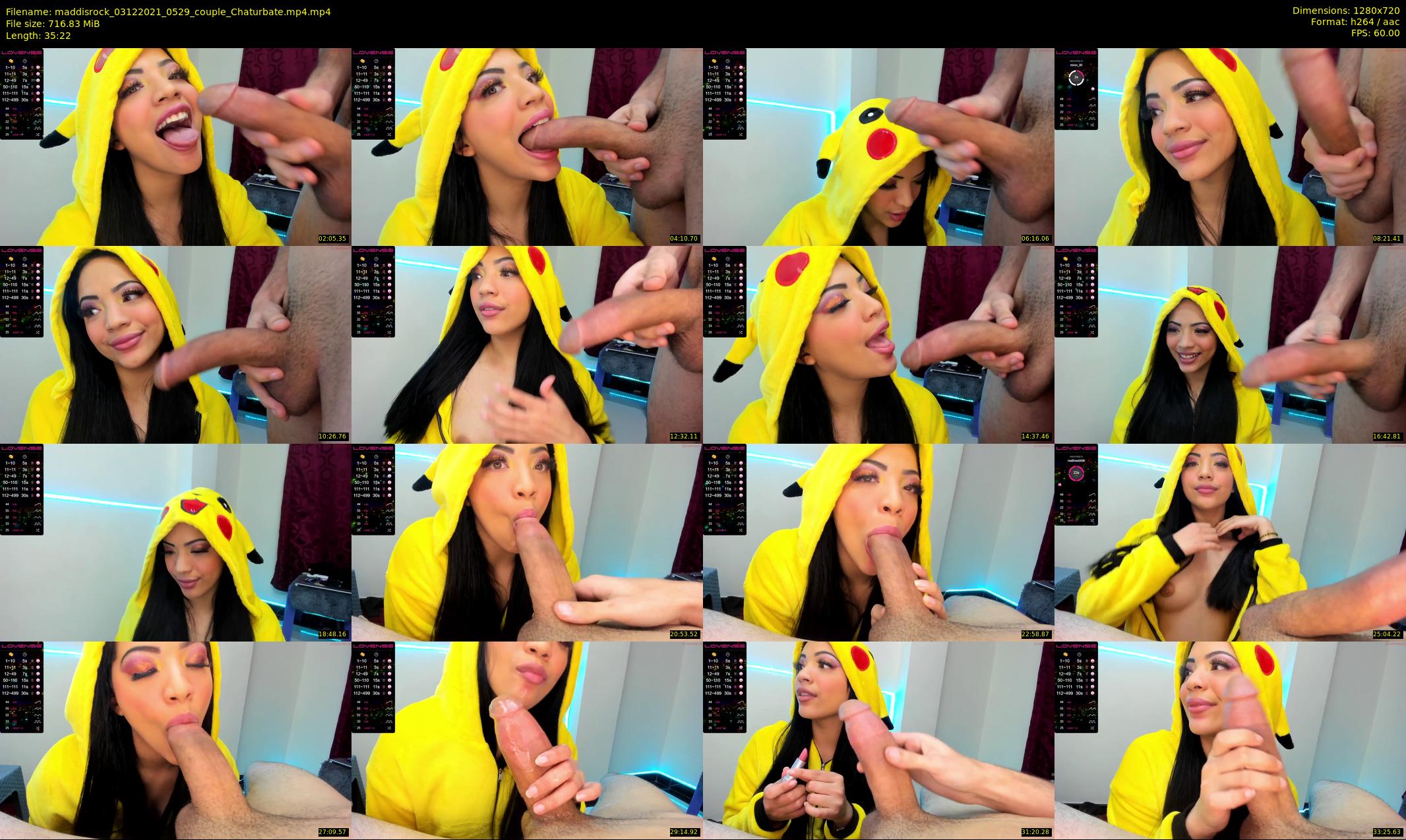 maddisrock — 36 minute Chaturbate couple cam show recording, 720p, Dec 3, 2021