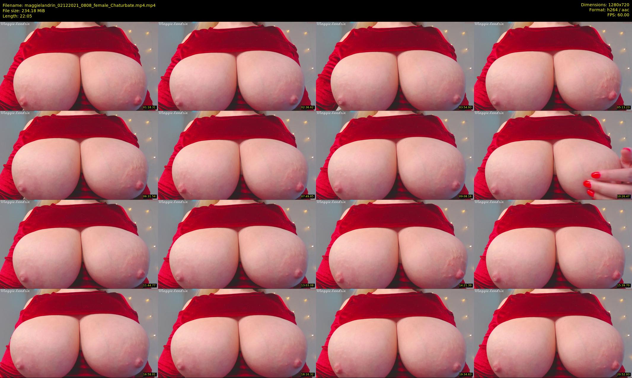 maggielandrin — 23 minute Chaturbate female cam show recording, 720p, Dec 2, 2021