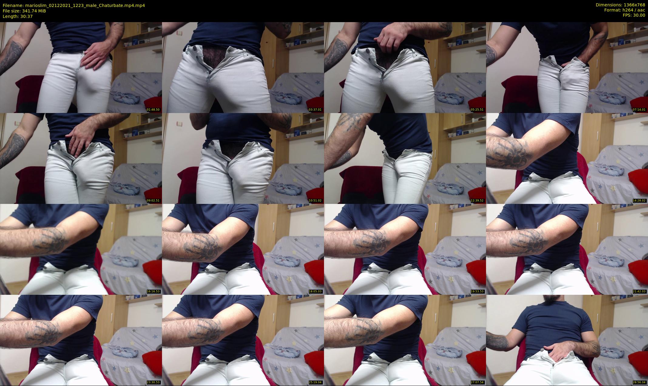 marioslim — 31 minute Chaturbate male cam show recording, 720p, Dec 2, 2021