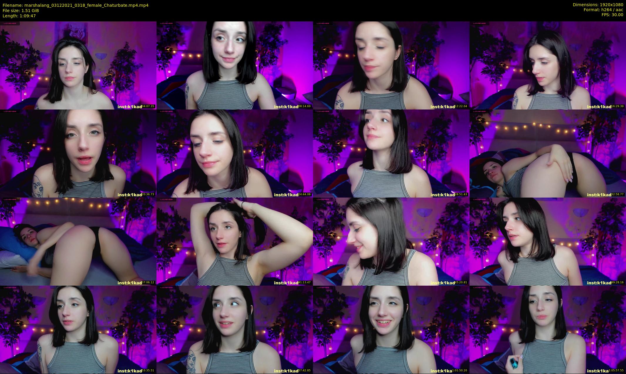 marshalang — 70 minute Chaturbate couple cam show recording, 1080p, Dec 3, 2021