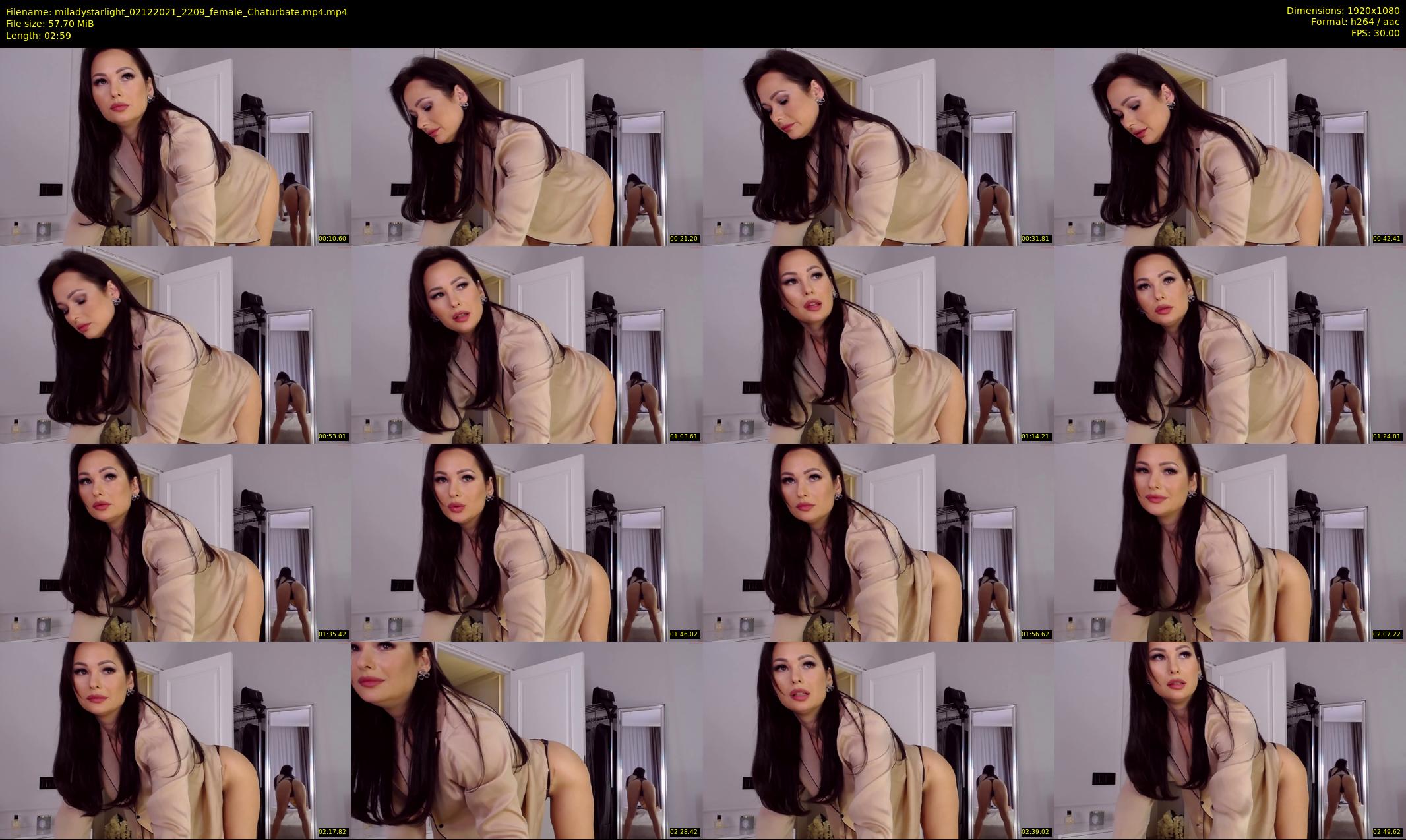 miladystarlight — 3 minute Chaturbate female cam show recording, 1080p, Dec 2, 2021