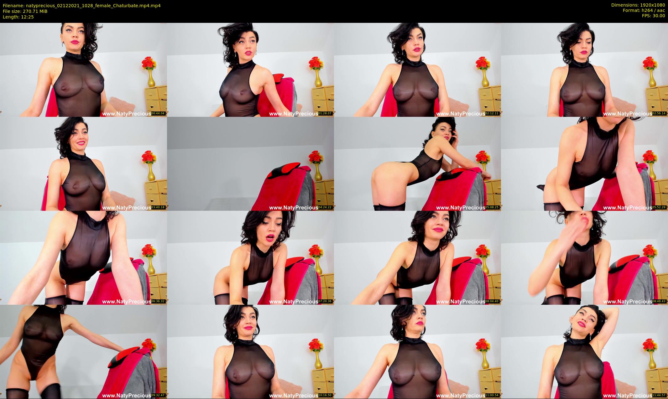 natyprecious — 13 minute Chaturbate female cam show recording, 1080p, Dec 2, 2021