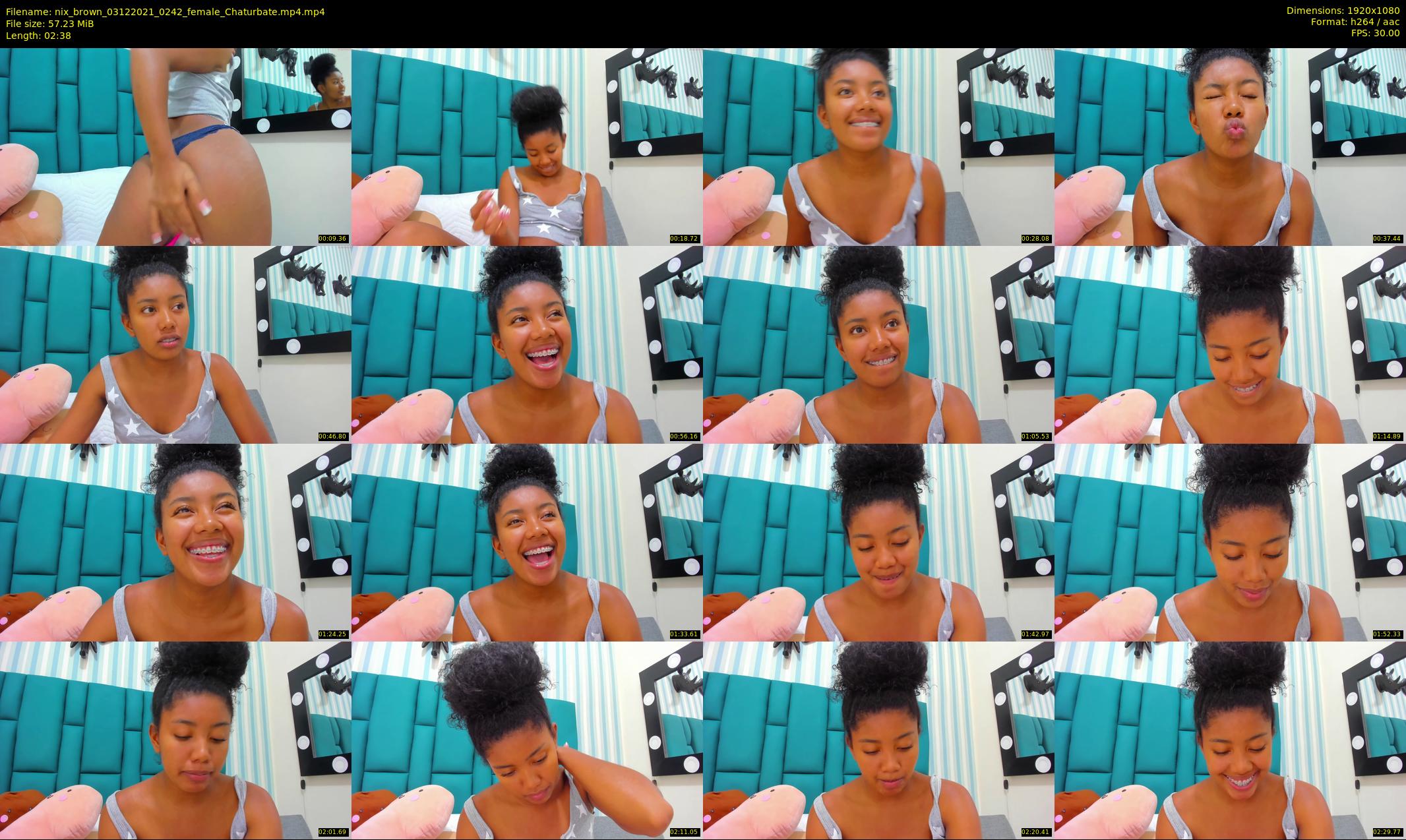 nix_brown — 3 minute Chaturbate female cam show recording, 1080p, Dec 3, 2021