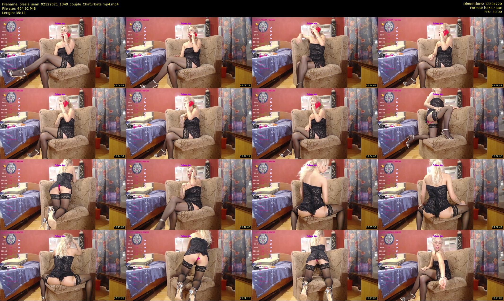 olesia_sean — 36 minute Chaturbate couple cam show recording, 720p, Dec 2, 2021