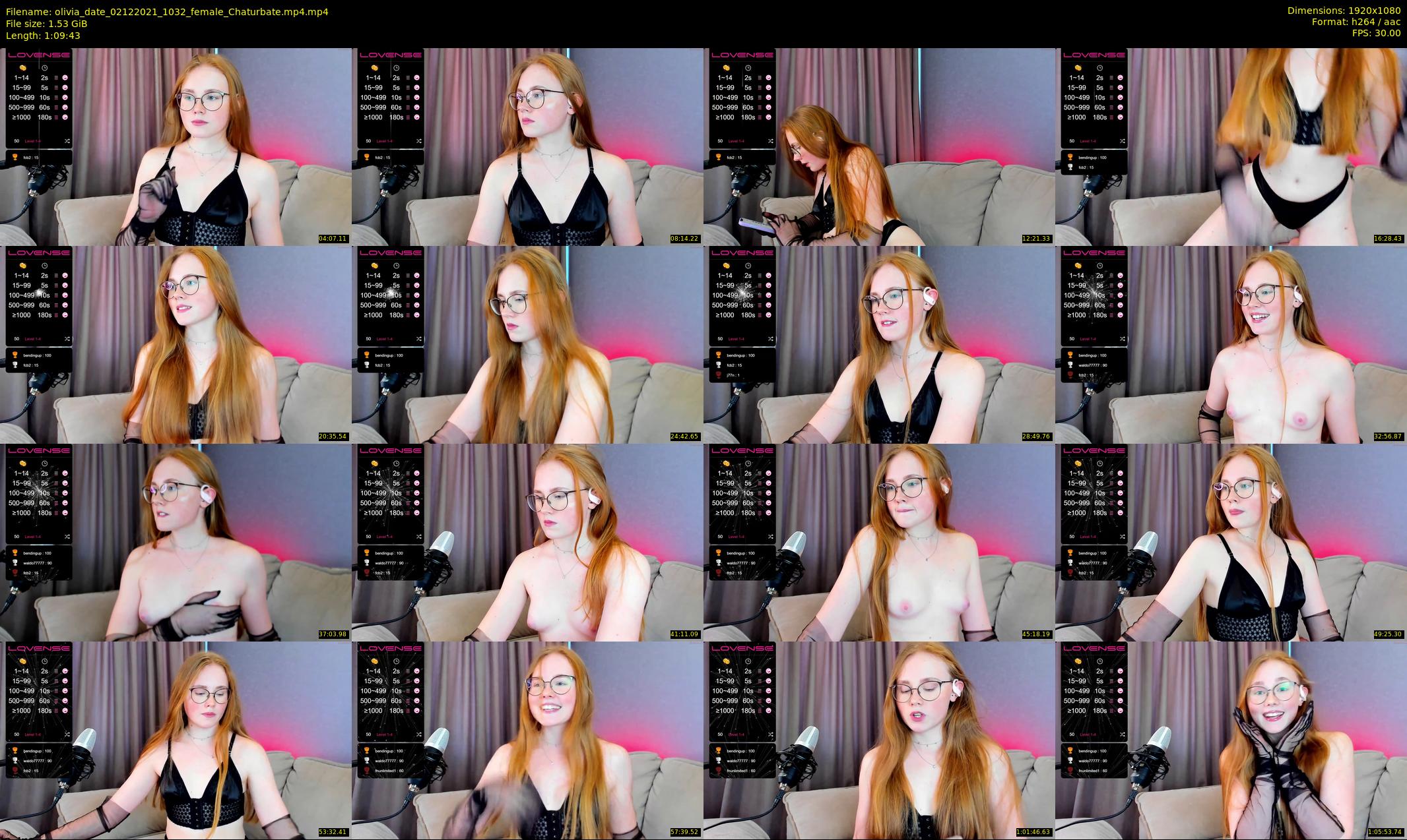 olivia_date — 70 minute Chaturbate female cam show recording, 1080p, Dec 2, 2021