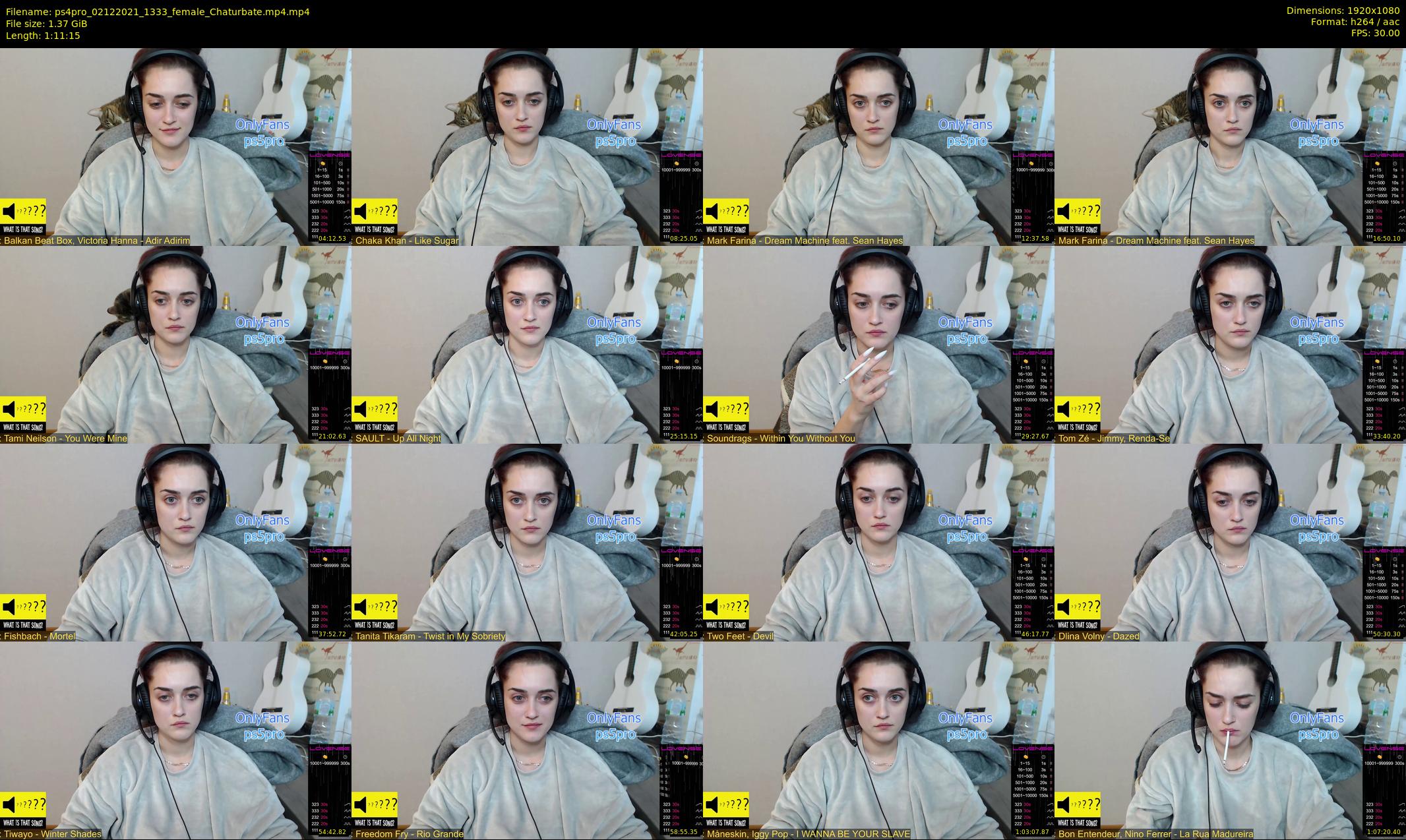 ps4pro — 72 minute Chaturbate female cam show recording, 1080p, Dec 2, 2021