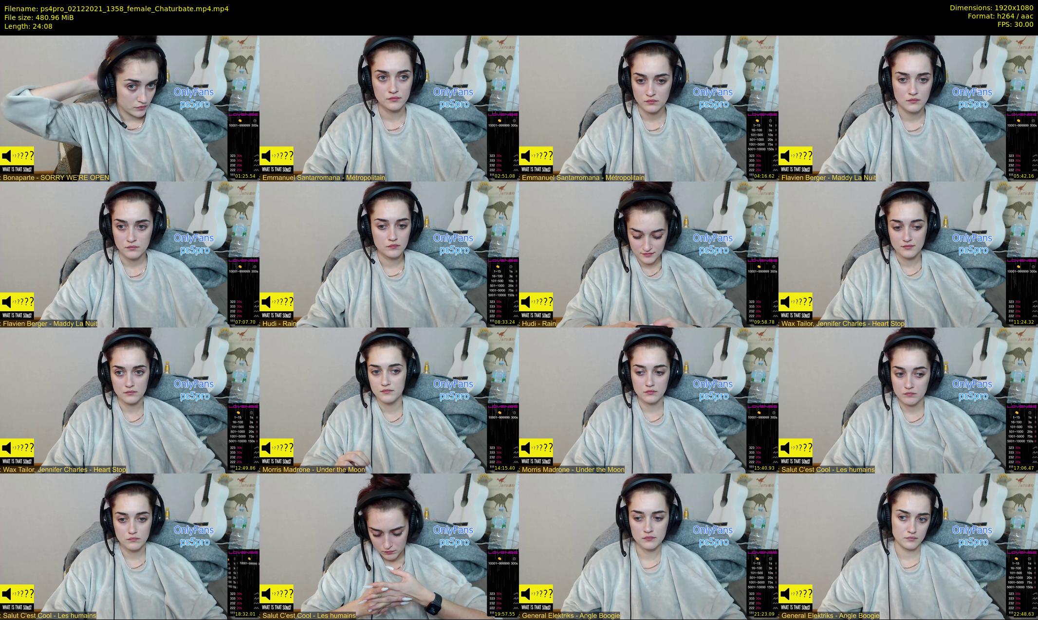 ps4pro — 25 minute Chaturbate female cam show recording, 1080p, Dec 2, 2021