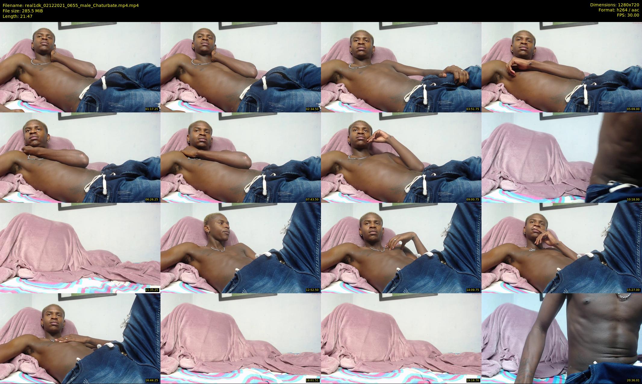 real1dk — 22 minute Chaturbate male cam show recording, 720p, Dec 2, 2021