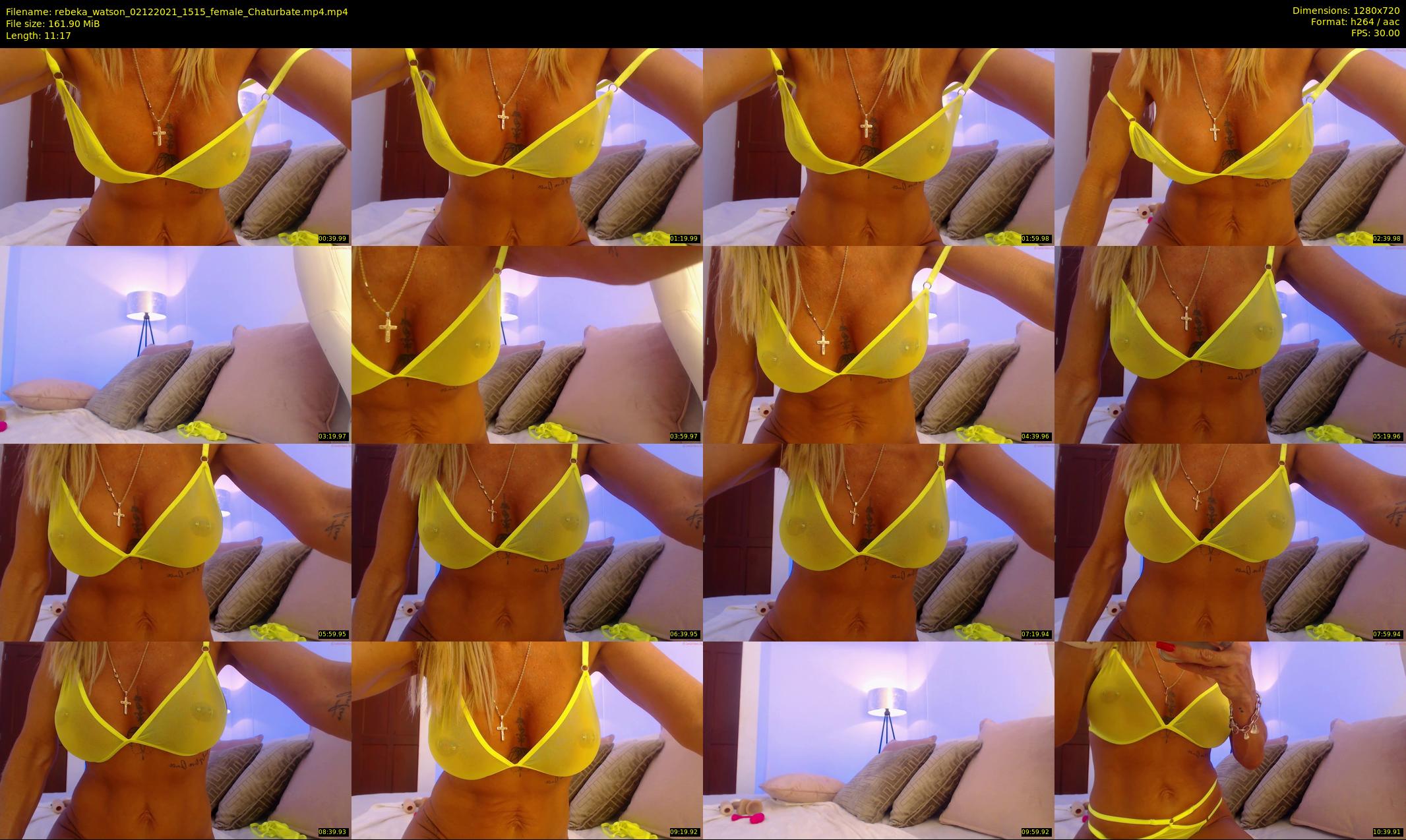 rebeka_watson — 12 minute Chaturbate female cam show recording, 720p, Dec 2, 2021