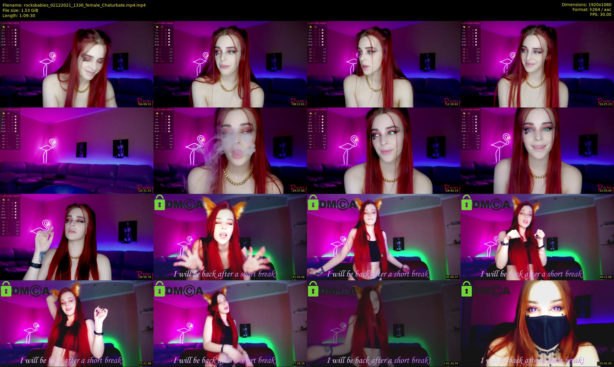 rocksbabies — 70 minute Chaturbate female cam show recording, 1080p, Dec 2, 2021