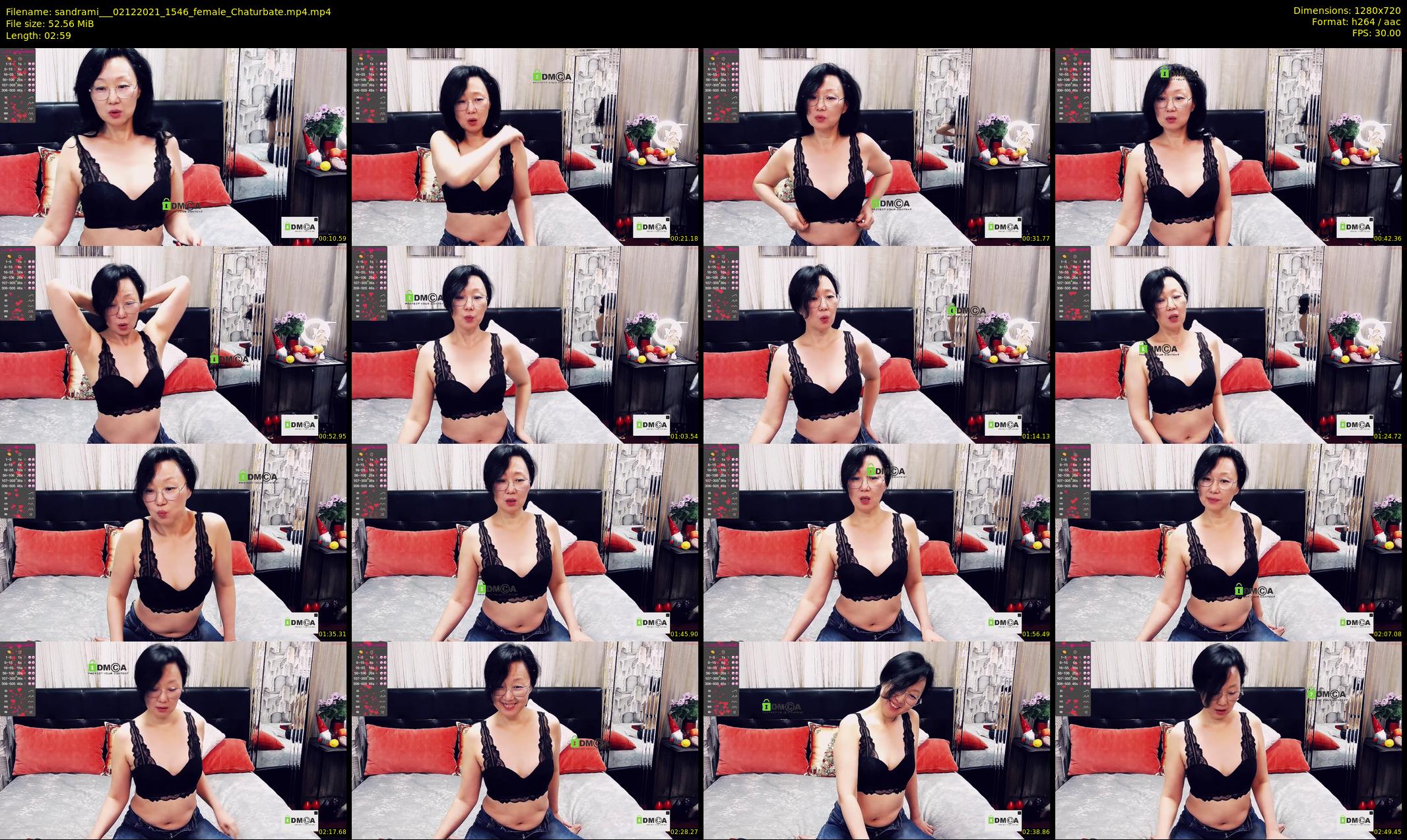 sandrami__ — 3 minute Chaturbate female cam show recording, 720p, Dec 2, 2021