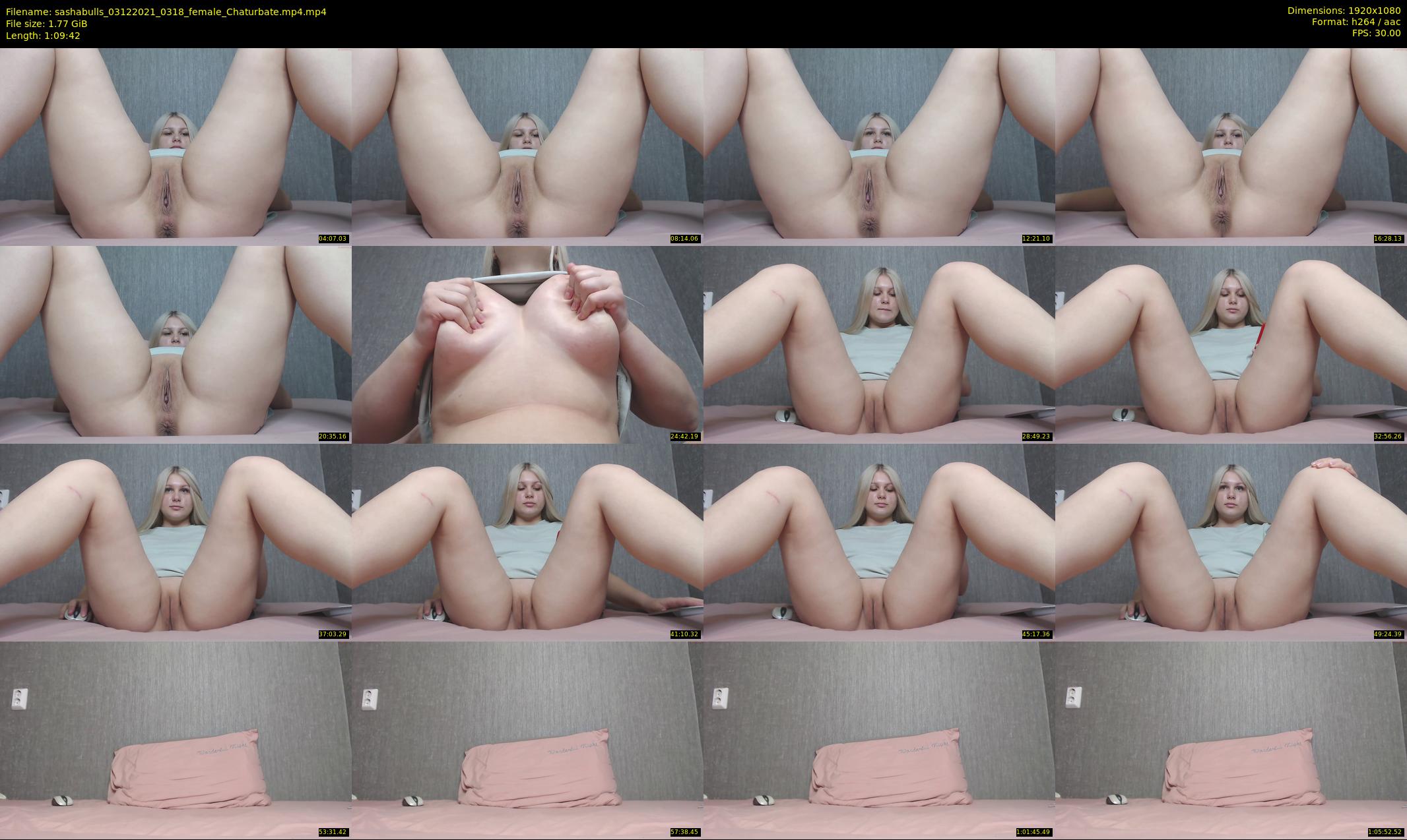 sashabulls — 70 minute Chaturbate couple cam show recording, 1080p, Dec 3, 2021