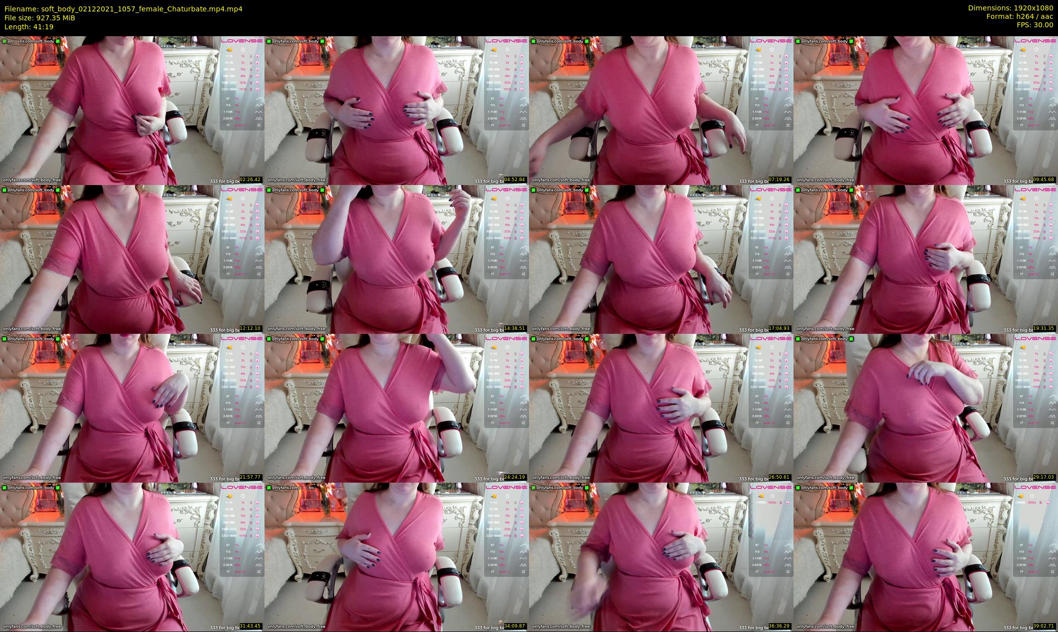 soft_body — 42 minute Chaturbate female cam show recording, 1080p, Dec 2, 2021
