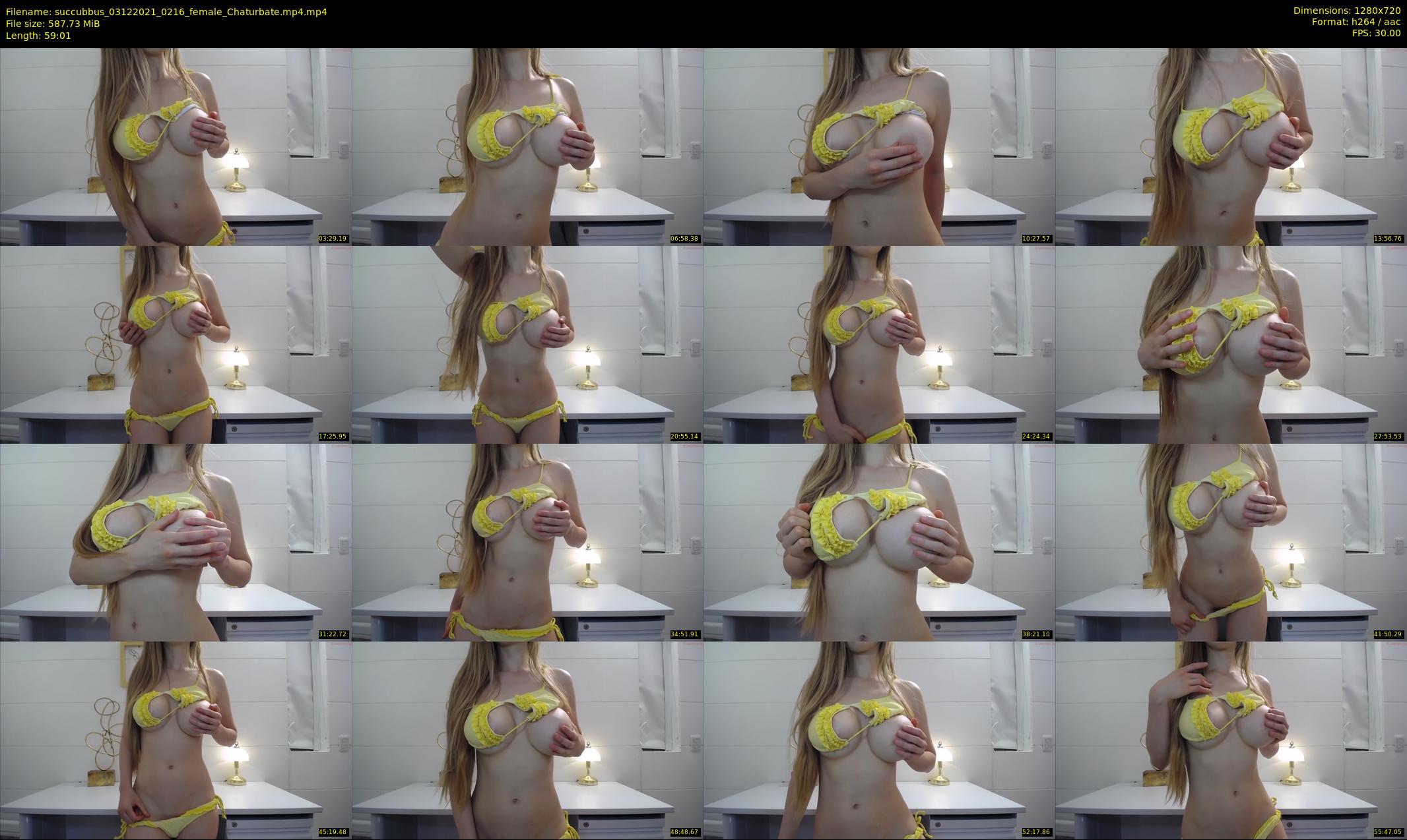 succubbus — 60 minute Chaturbate female cam show recording, 720p, Dec 3, 2021