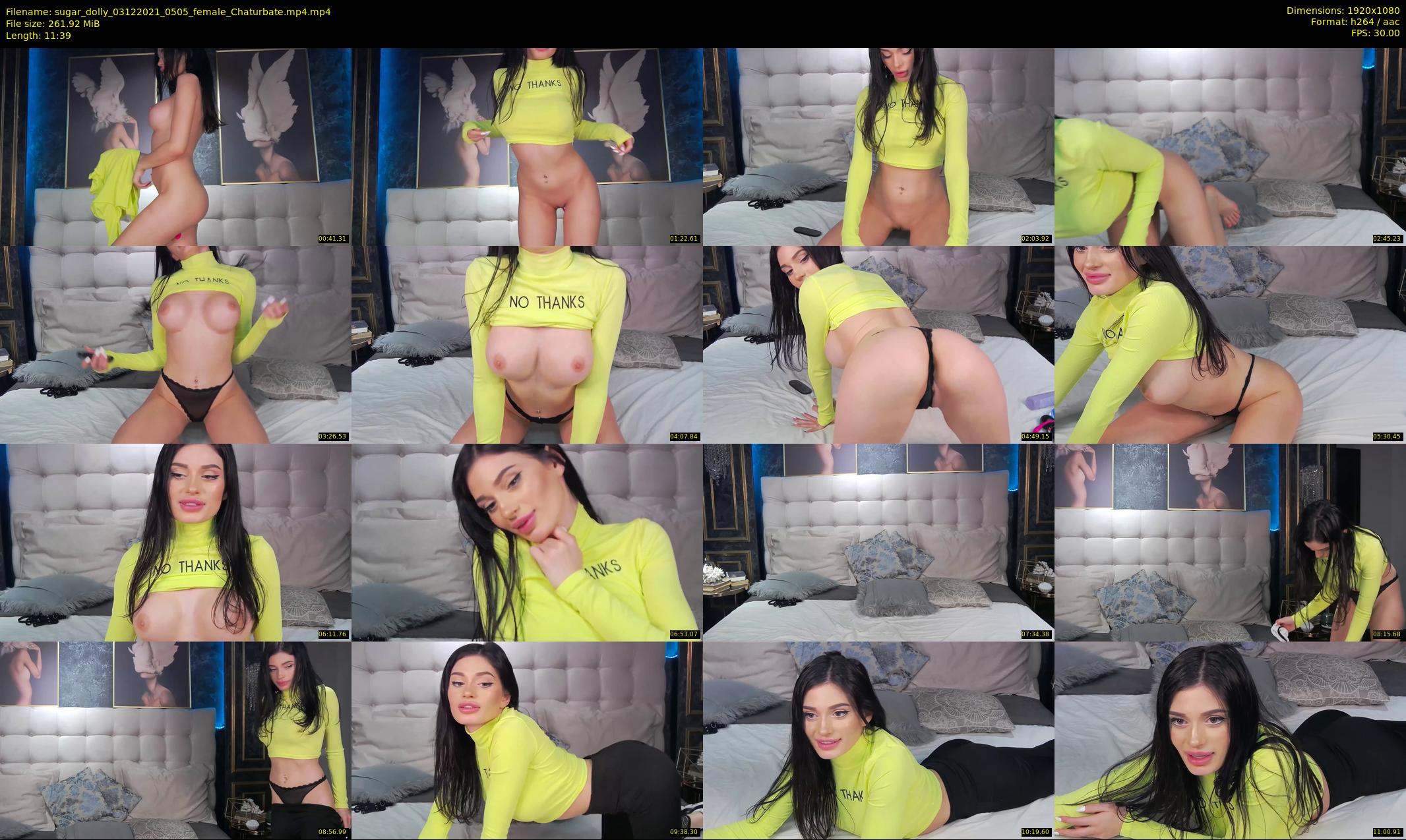 sugar_dolly — 12 minute Chaturbate female cam show recording, 1080p, Dec 3, 2021