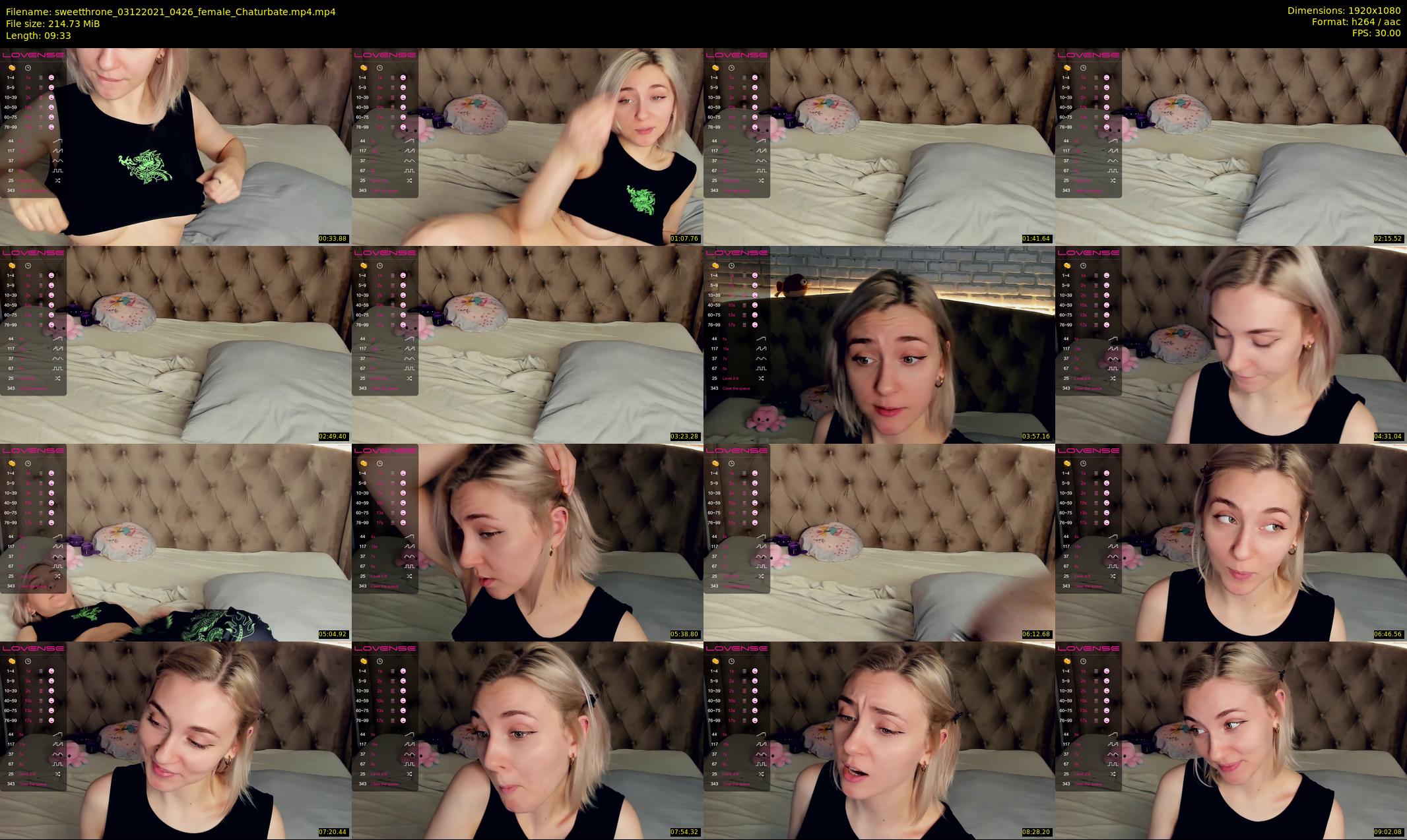 sweetthrone — 10 minute Chaturbate couple cam show recording, 1080p, Dec 3, 2021