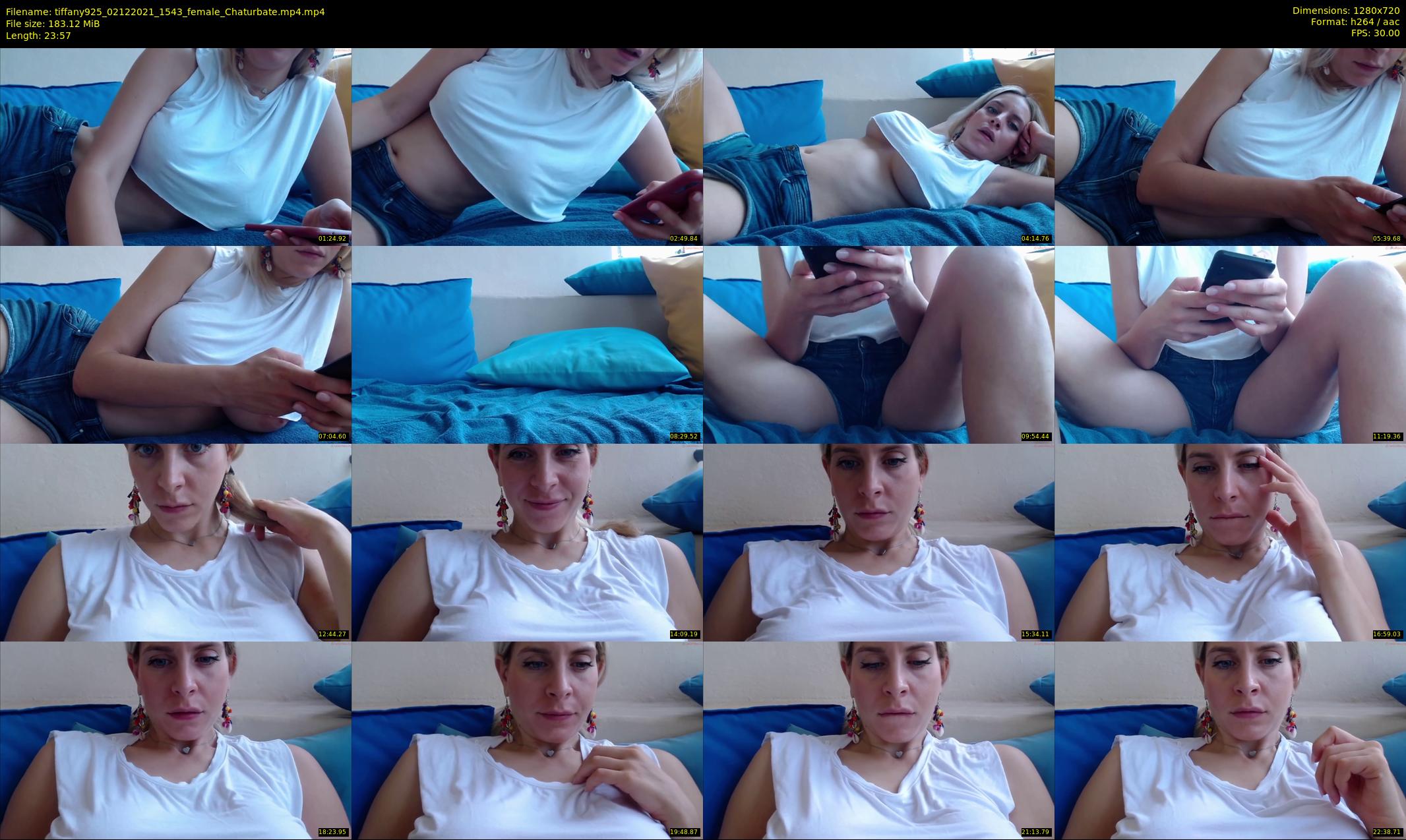 tiffany925 — 24 minute Chaturbate female cam show recording, 720p, Dec 2, 2021