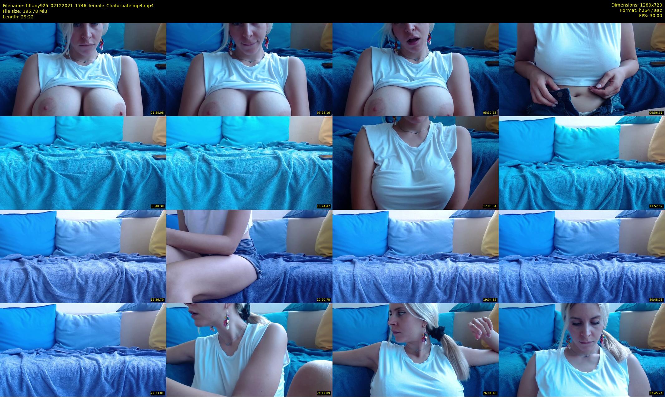 tiffany925 — 30 minute Chaturbate female cam show recording, 720p, Dec 2, 2021