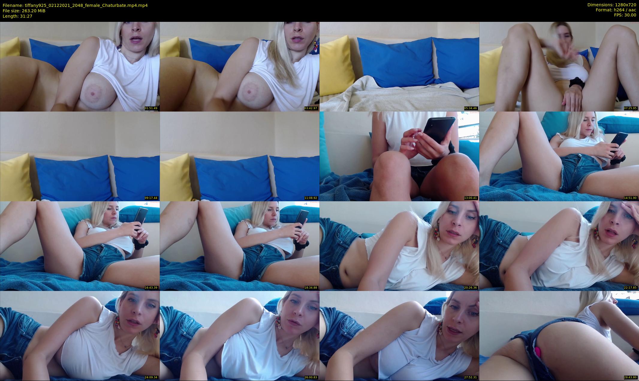 tiffany925 — 32 minute Chaturbate female cam show recording, 720p, Dec 2, 2021