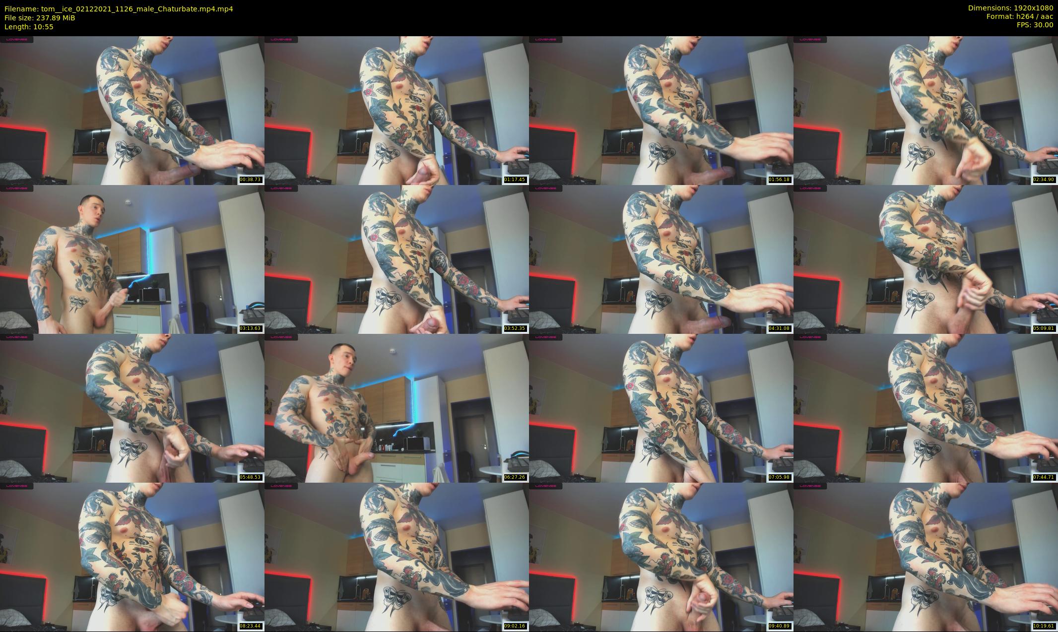 tom__ice — 11 minute Chaturbate male cam show recording, 1080p, Dec 2, 2021