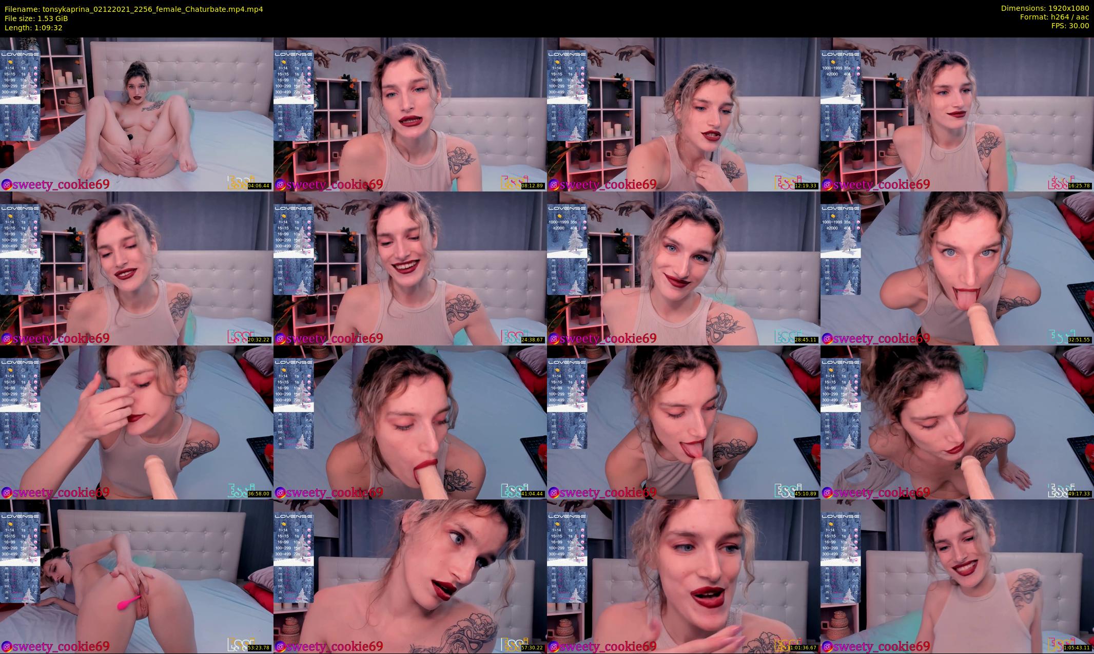 tonsykaprina — 70 minute Chaturbate couple cam show recording, 1080p, Dec 2, 2021