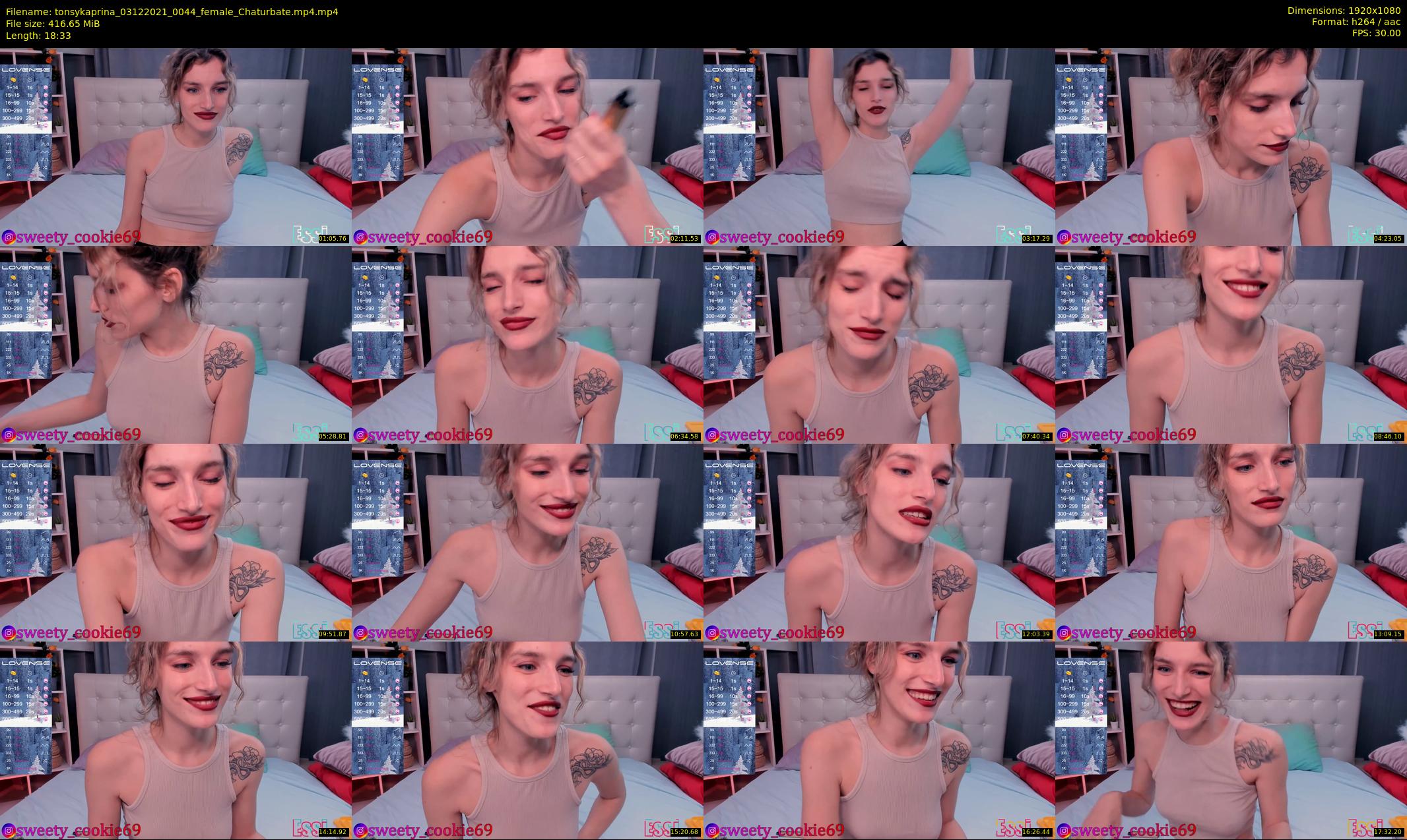 tonsykaprina — 19 minute Chaturbate couple cam show recording, 1080p, Dec 3, 2021
