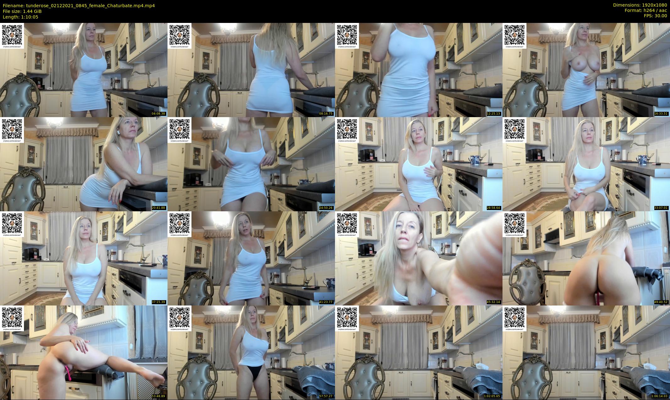 tunderose — 71 minute Chaturbate female cam show recording, 1080p, Dec 2, 2021
