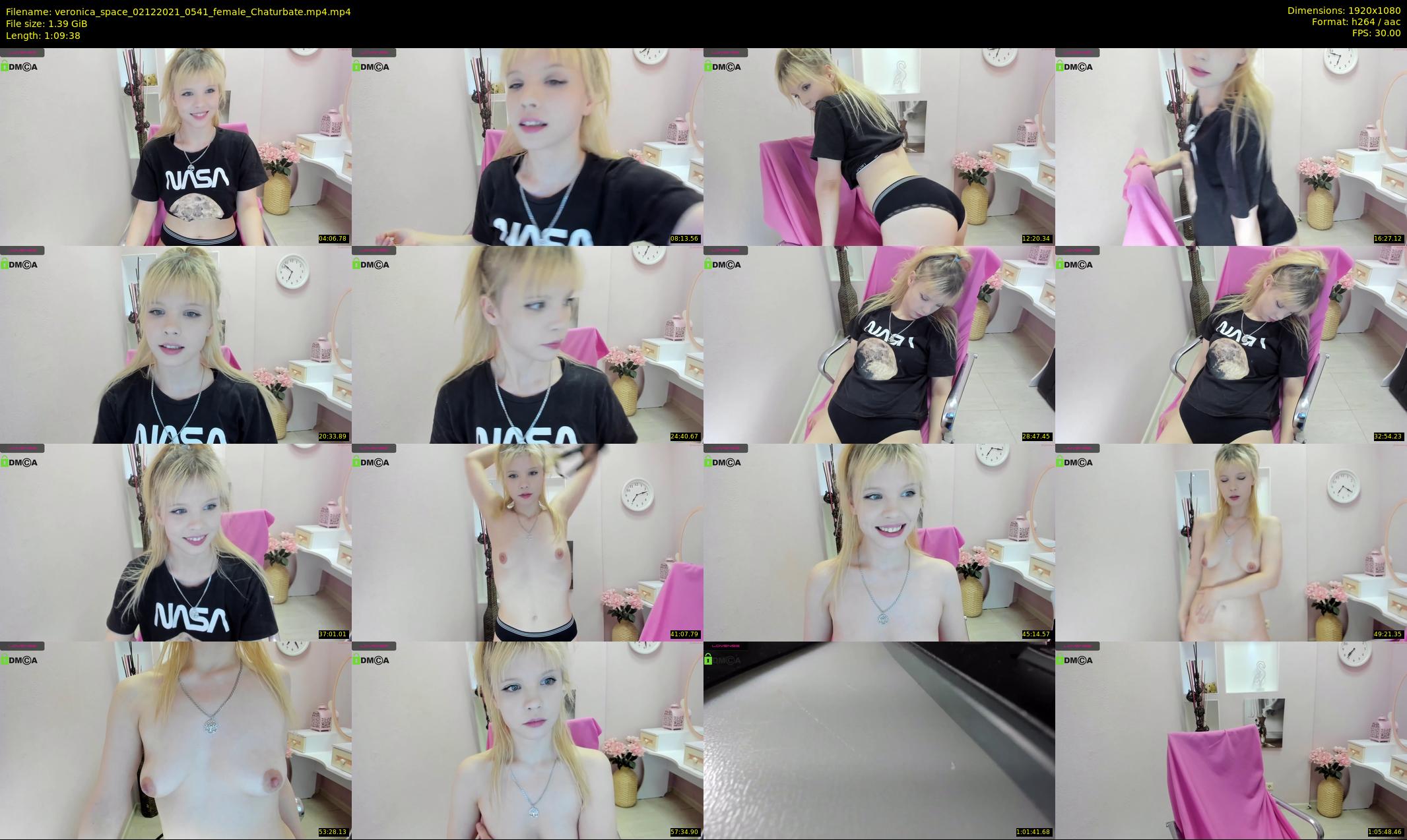veronica_space — 70 minute Chaturbate female cam show recording, 1080p, Dec 2, 2021