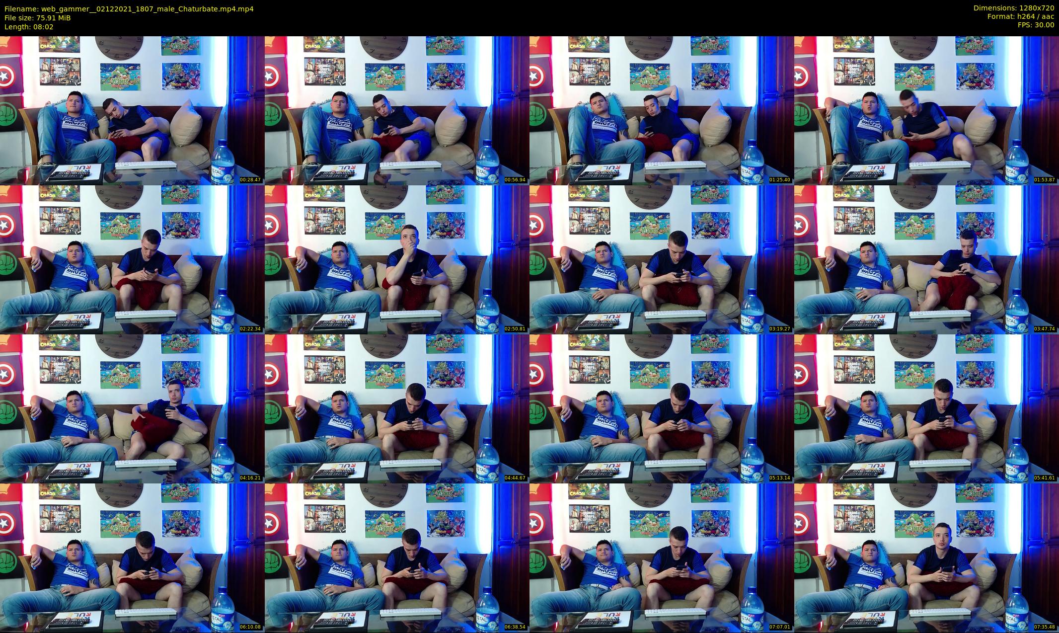 web_gammer_ — 9 minute Chaturbate male cam show recording, 720p, Dec 2, 2021