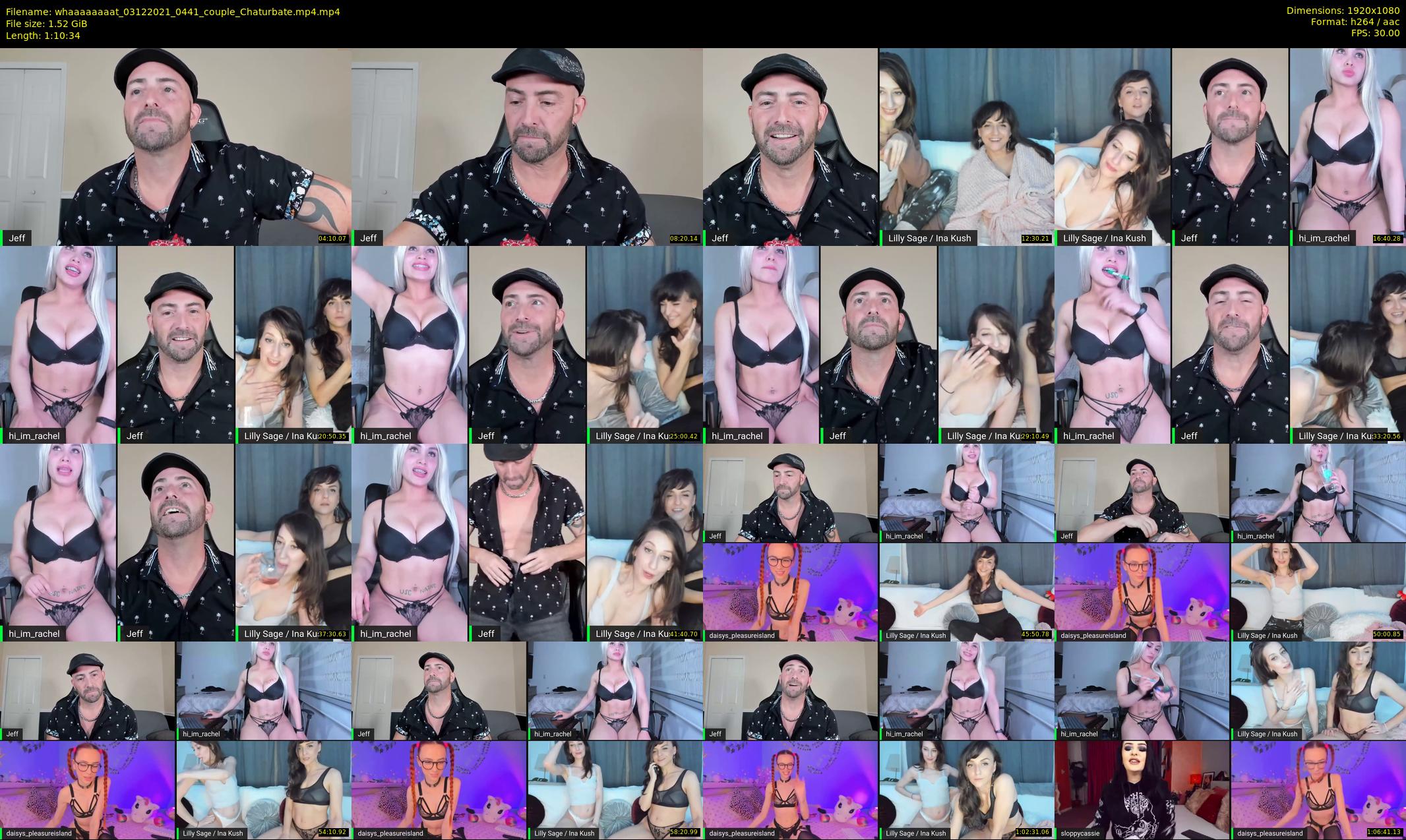 whaaaaaaaat — 71 minute Chaturbate couple cam show recording, 1080p, Dec 3, 2021