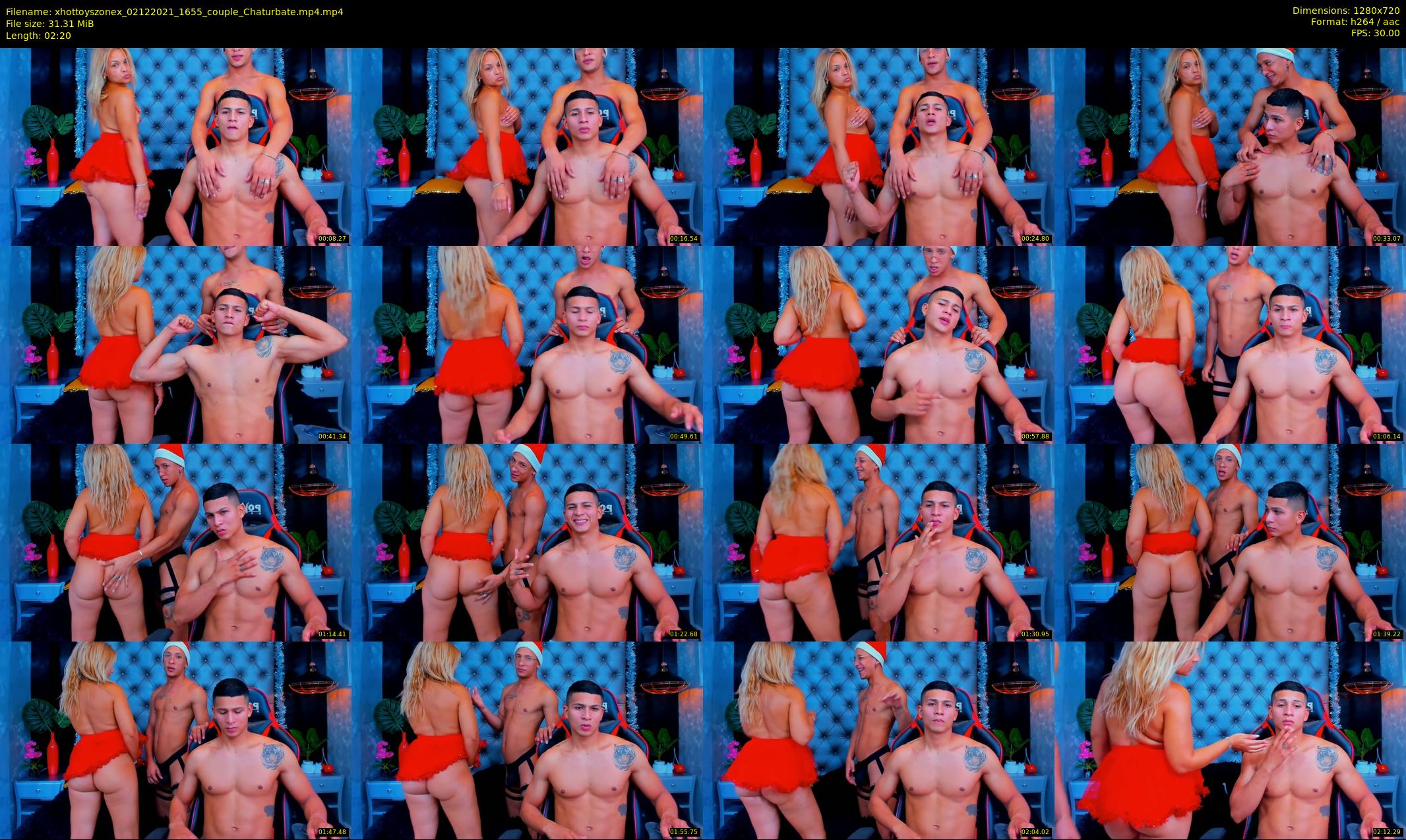 xhottoyszonex — 3 minute Chaturbate couple cam show recording, 720p, Dec 2, 2021