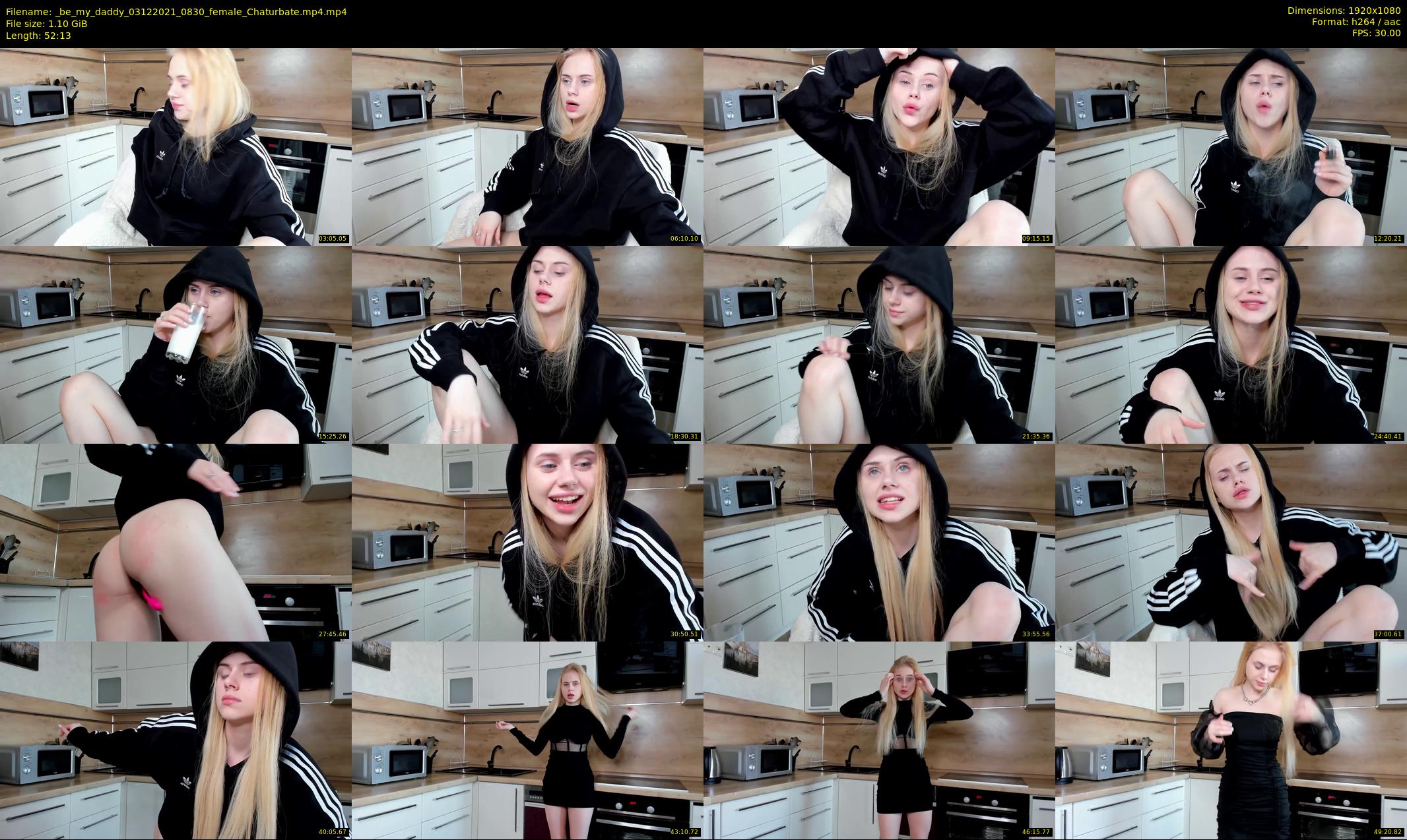_be_my_daddy — 53 minute Chaturbate female cam show recording, 1080p, Dec 3, 2021