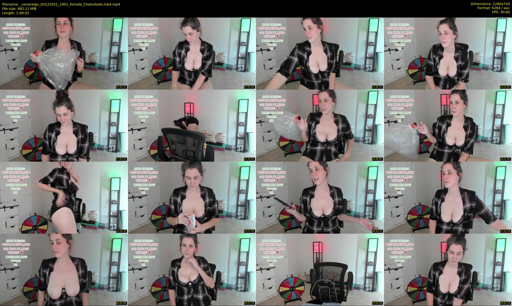 _novareign — 61 minute Chaturbate female cam show recording, 720p, Dec 3, 2021