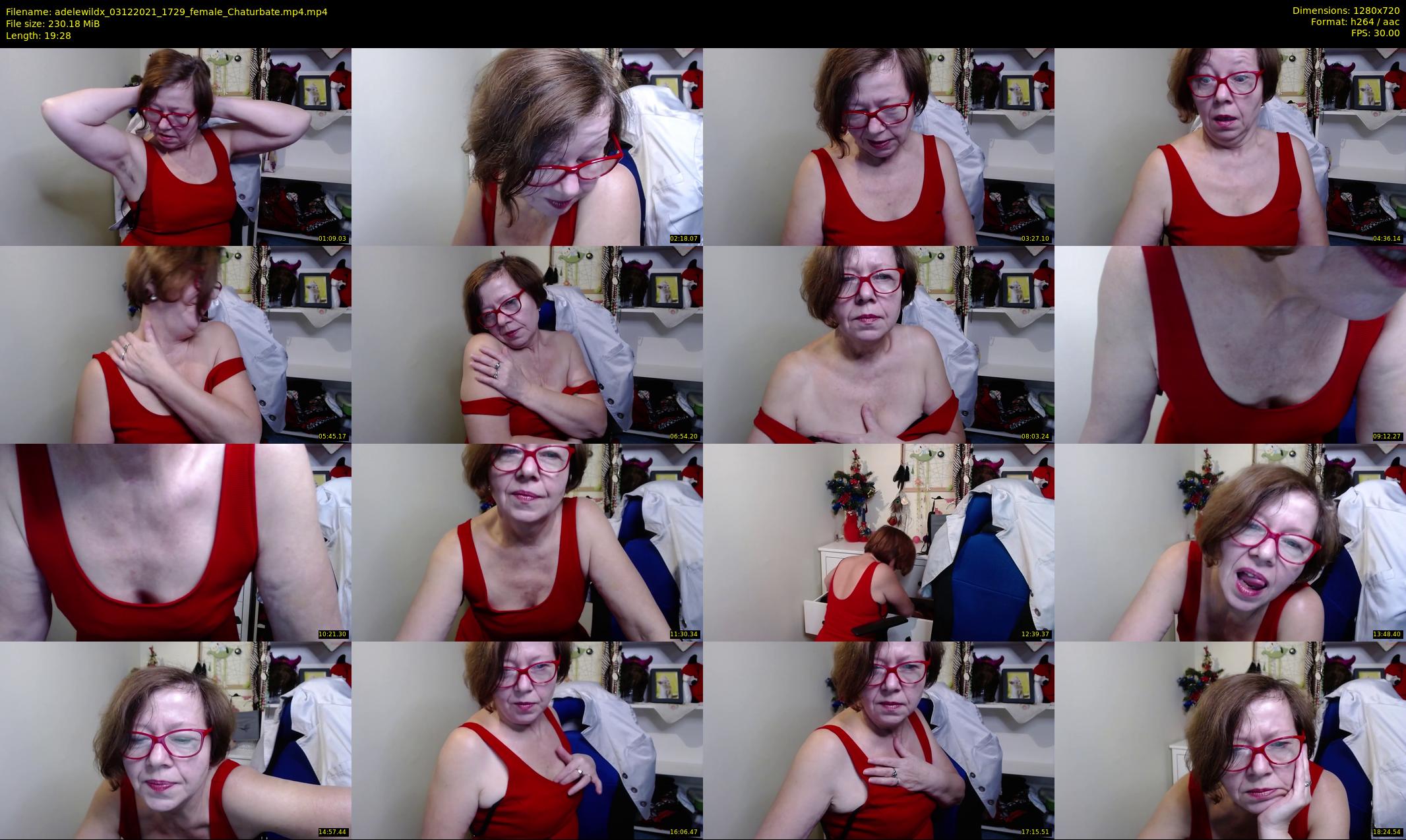 adelewildx — 20 minute Chaturbate female cam show recording, 720p, Dec 3, 2021