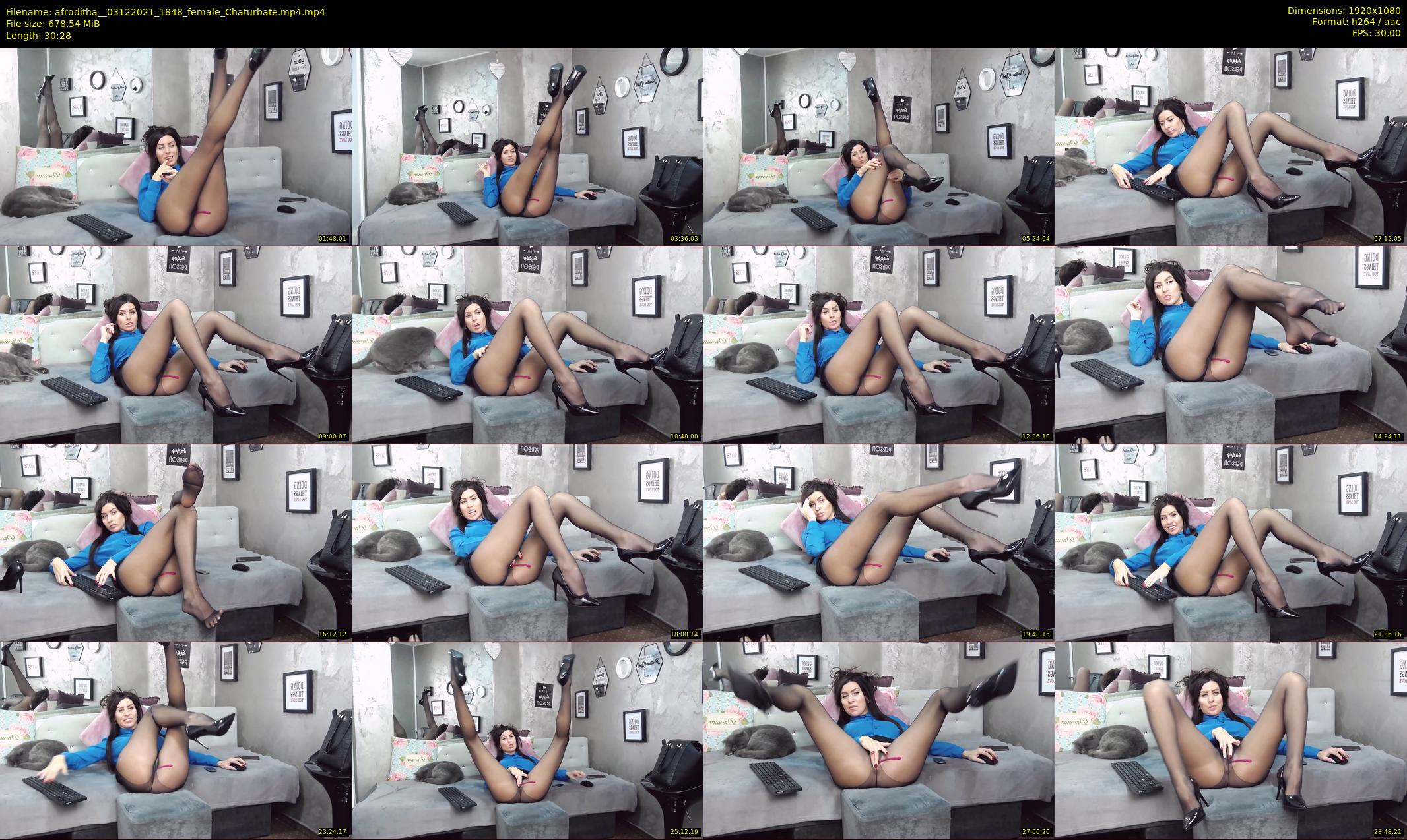 afroditha_ — 31 minute Chaturbate female cam show recording, 1080p, Dec 3, 2021
