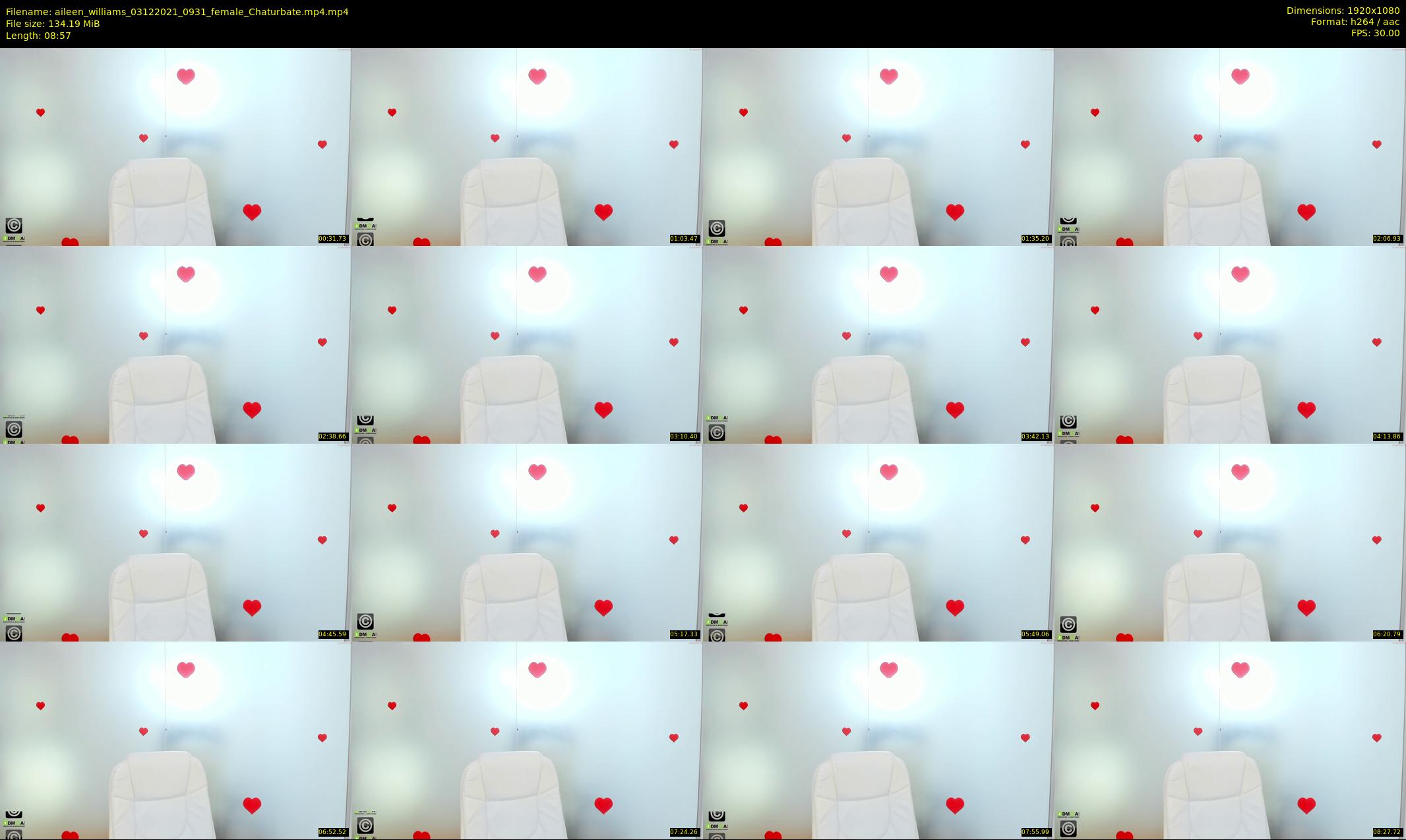 aileen_williams — 9 minute Chaturbate female cam show recording, 1080p, Dec 3, 2021