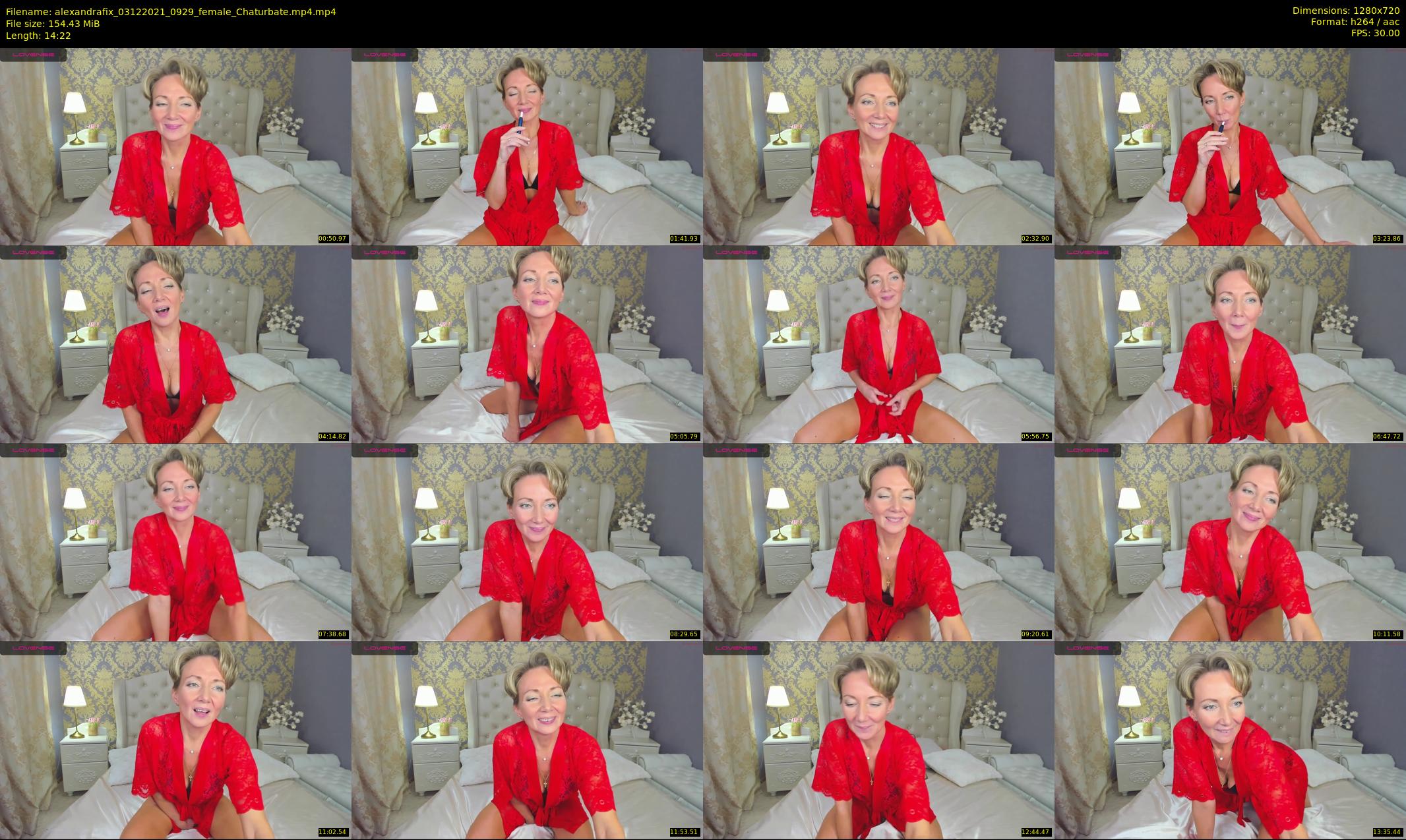 alexandrafix — 15 minute Chaturbate female cam show recording, 720p, Dec 3, 2021
