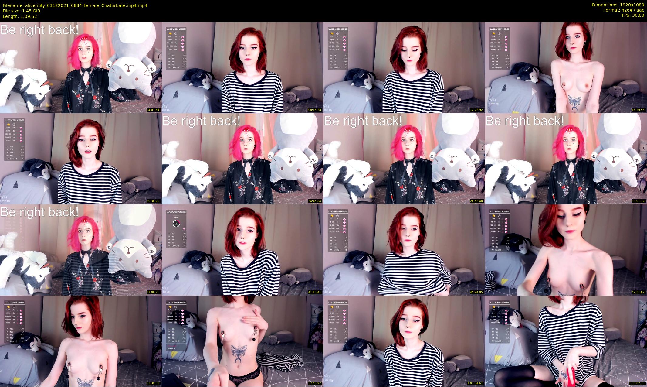 alicentity — 70 minute Chaturbate female cam show recording, 1080p, Dec 3, 2021