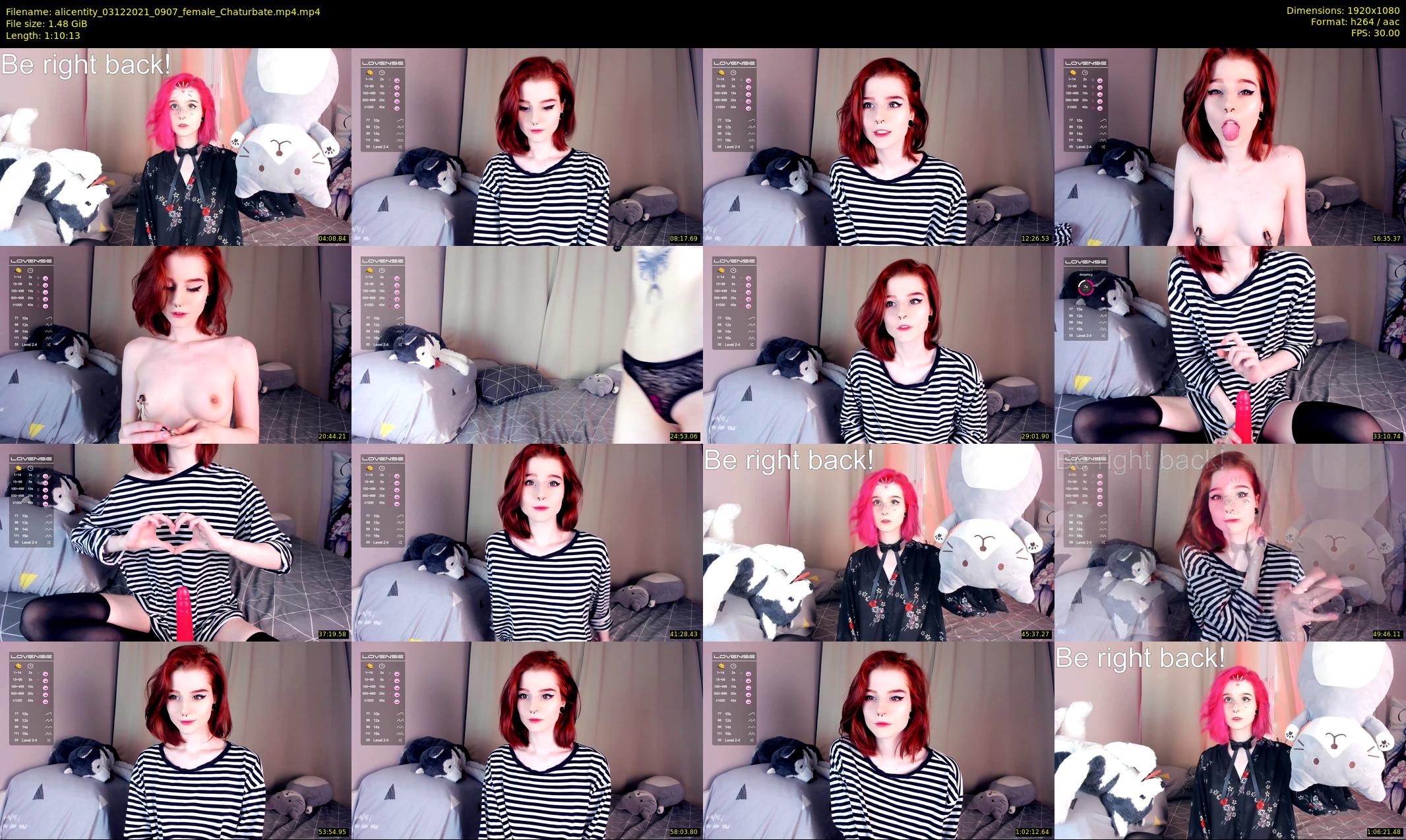 alicentity — 71 minute Chaturbate female cam show recording, 1080p, Dec 3, 2021