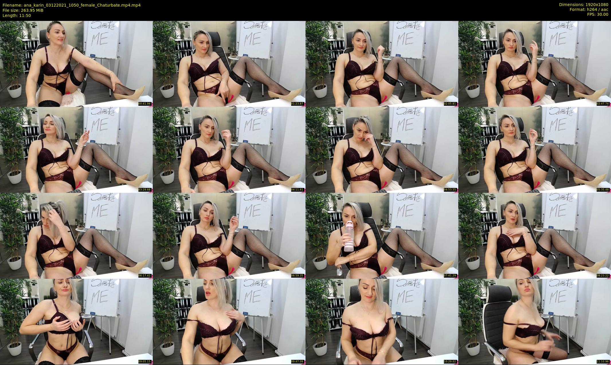 ana_karin — 12 minute Chaturbate female cam show recording, 1080p, Dec 3, 2021