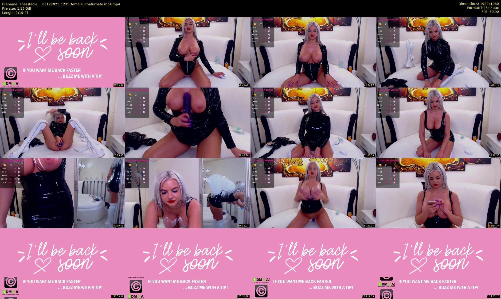 anasstacia__ — 80 minute Chaturbate female cam show recording, 1080p, Dec 3, 2021