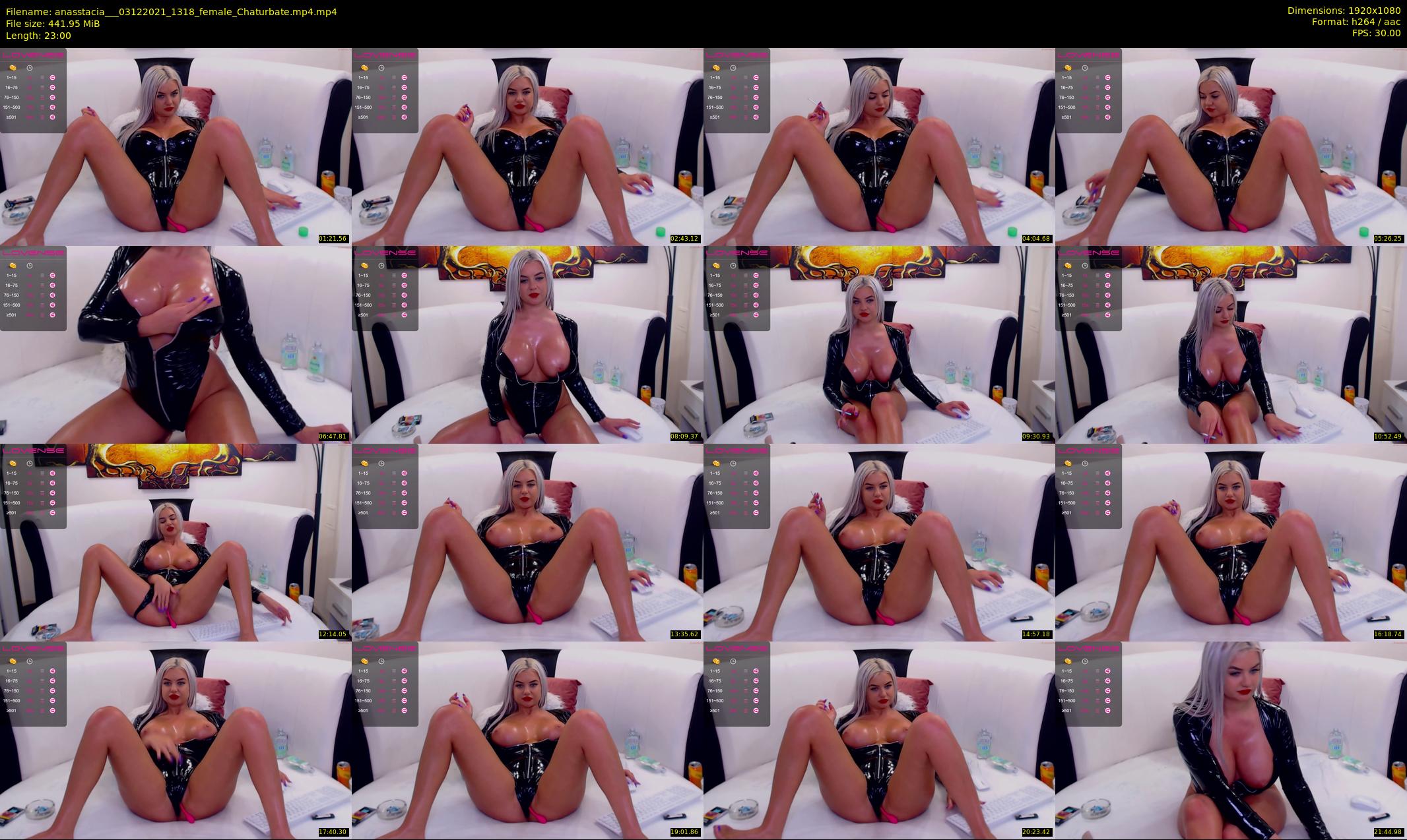 anasstacia__ — 23 minute Chaturbate female cam show recording, 1080p, Dec 3, 2021