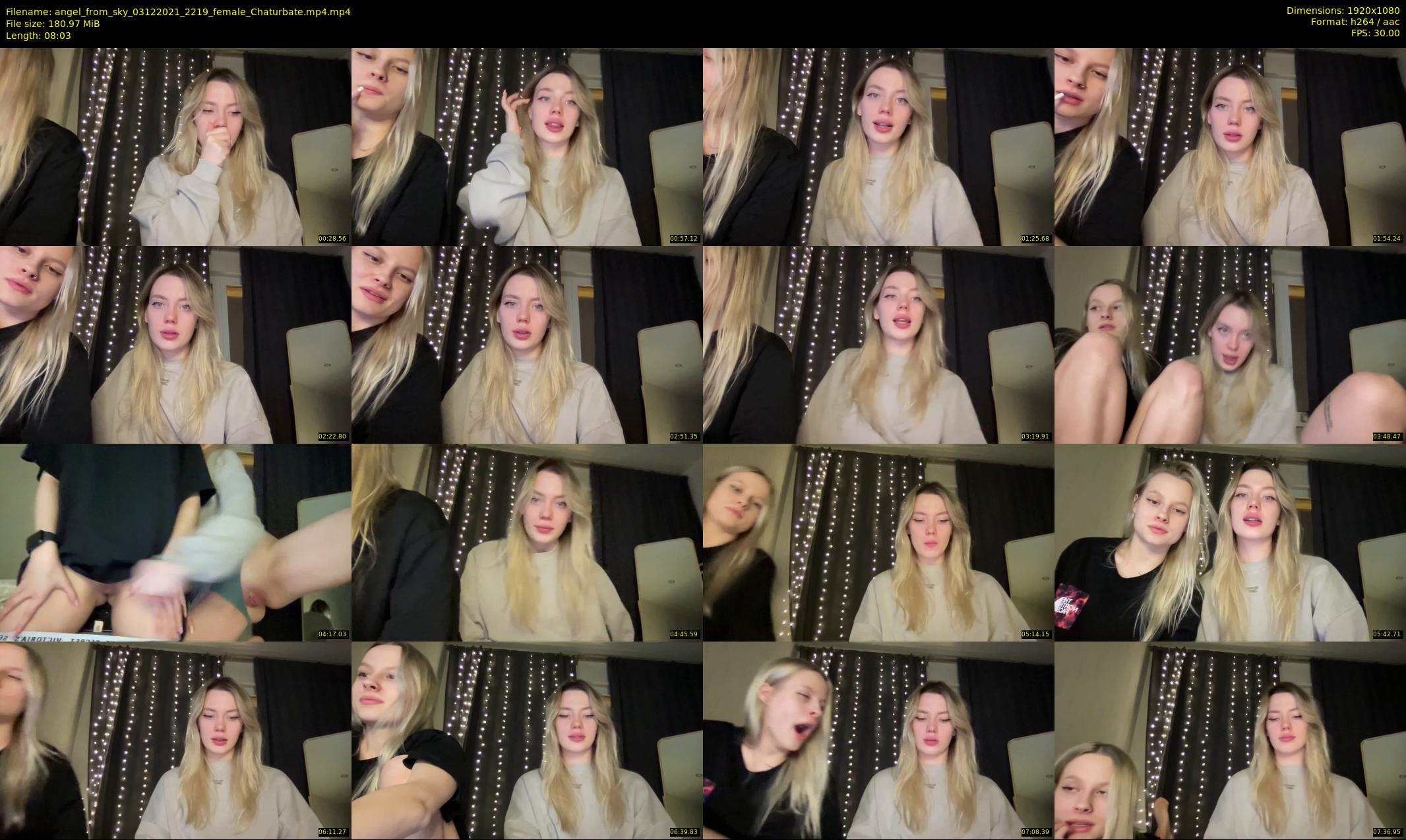 angel_from_sky — 9 minute Chaturbate female cam show recording, 1080p, Dec 3, 2021