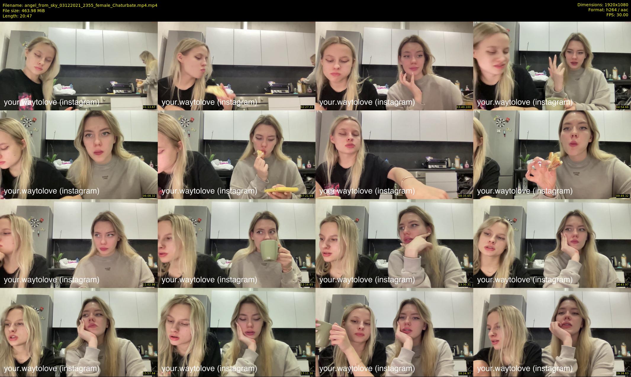 angel_from_sky — 21 minute Chaturbate female cam show recording, 1080p, Dec 3, 2021
