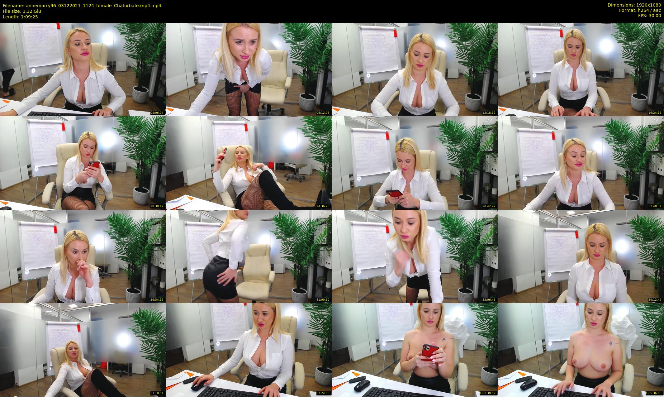 annemarry96 — 70 minute Chaturbate female cam show recording, 1080p, Dec 3, 2021
