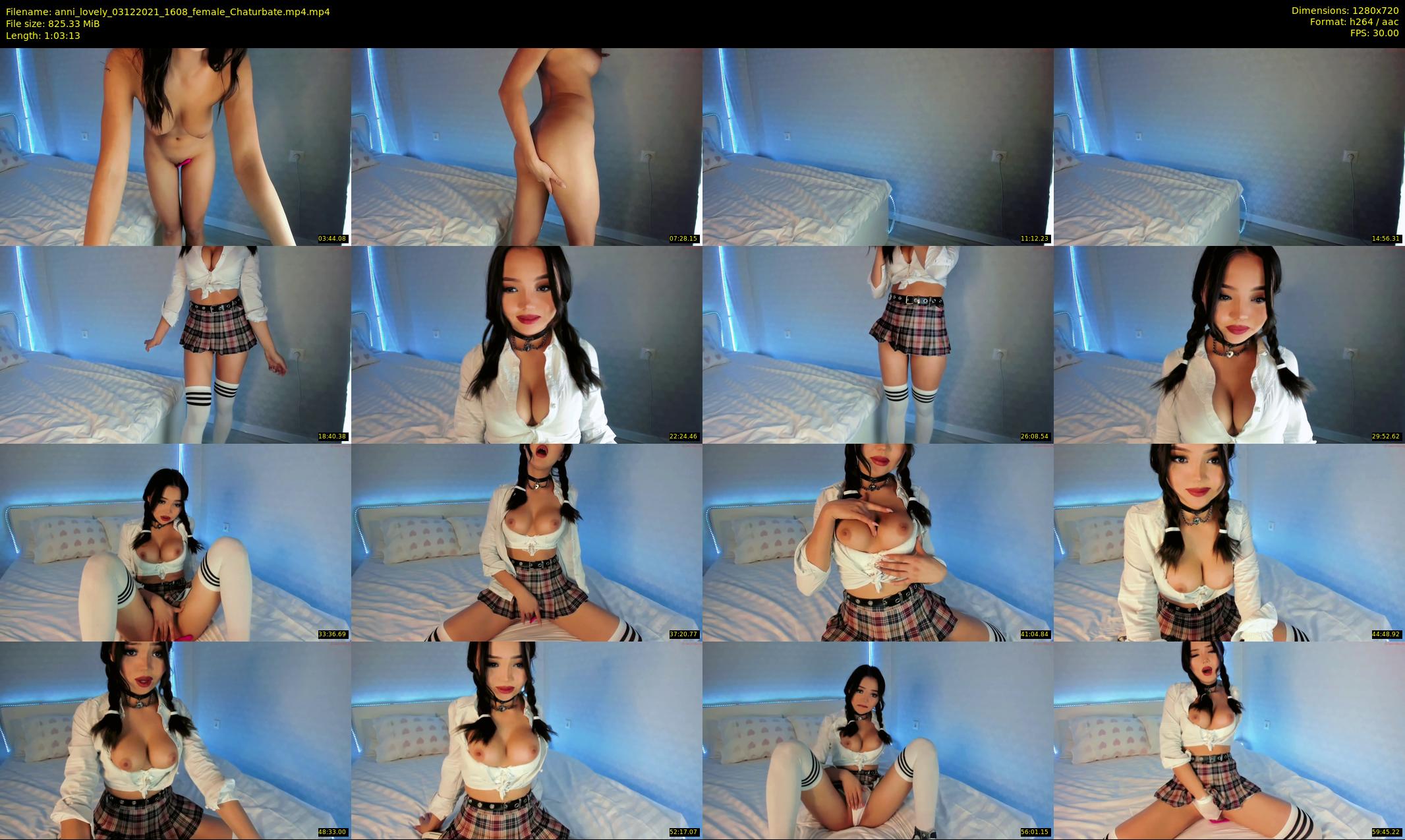 anni_lovely — 64 minute Chaturbate female cam show recording, 720p, Dec 3, 2021